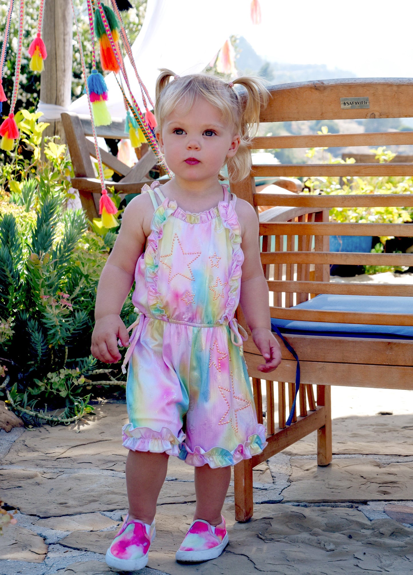 Pastel Tie Dye Romper