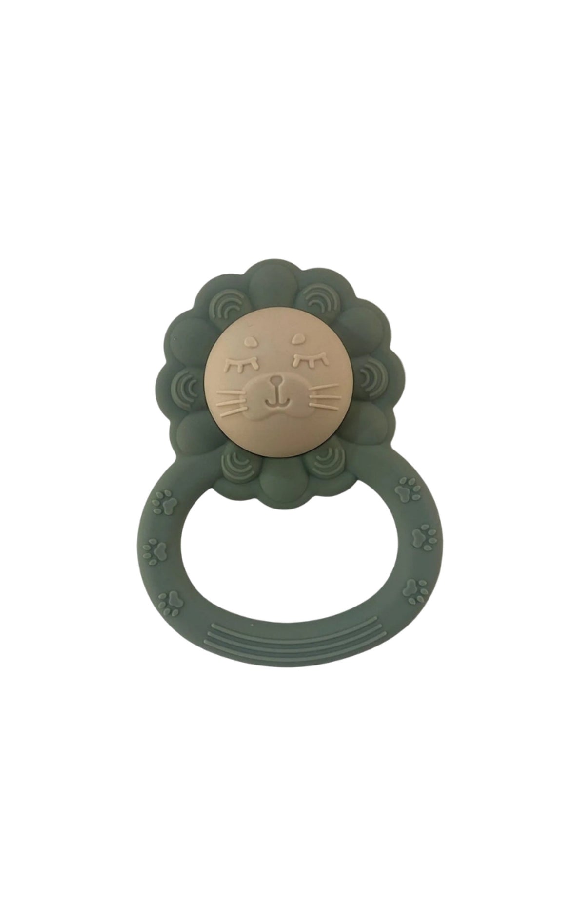 Silicone Lion Rattle