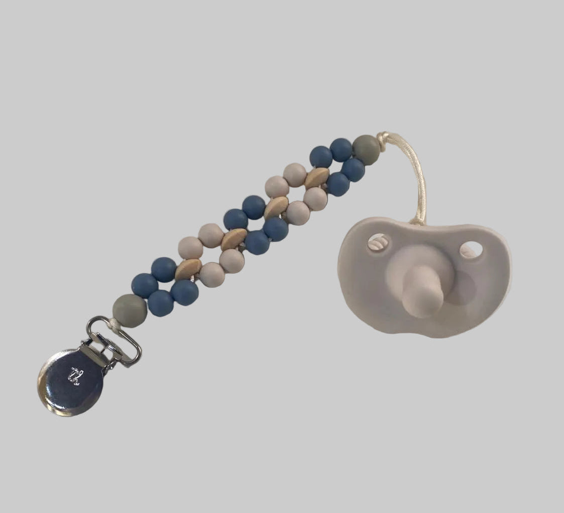 Petite Clip & Silicone Round Soother