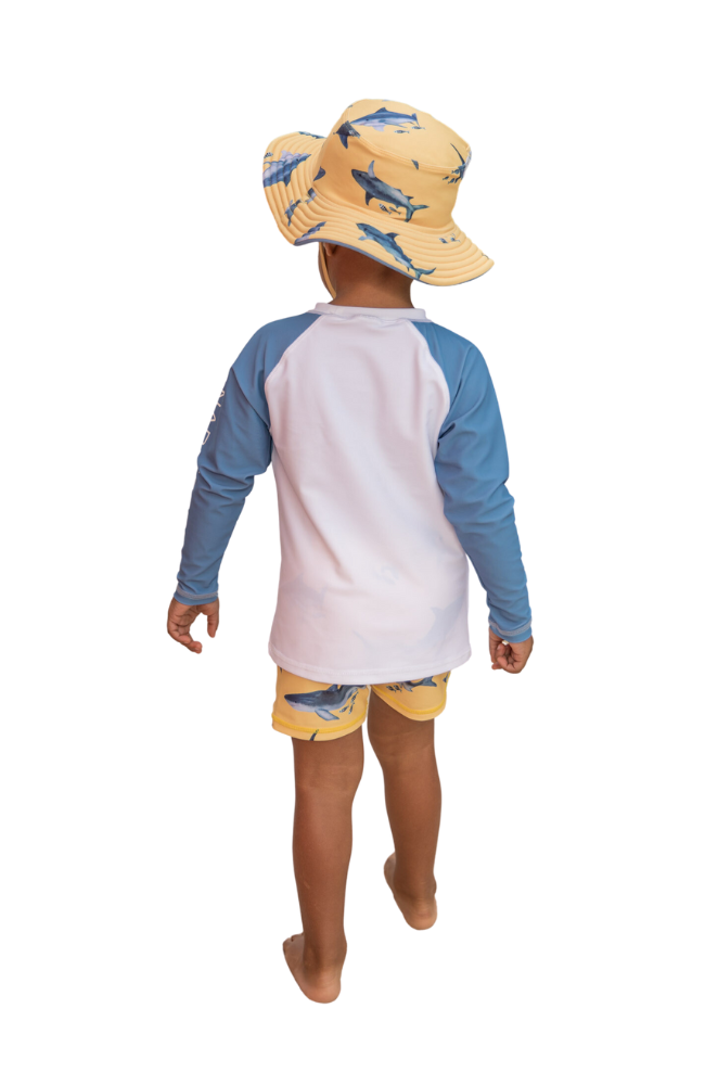 Sunrise Shark Sustainable Baby Set