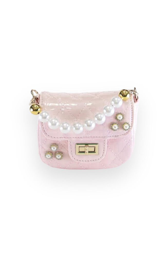 Embellished Quilted Purse