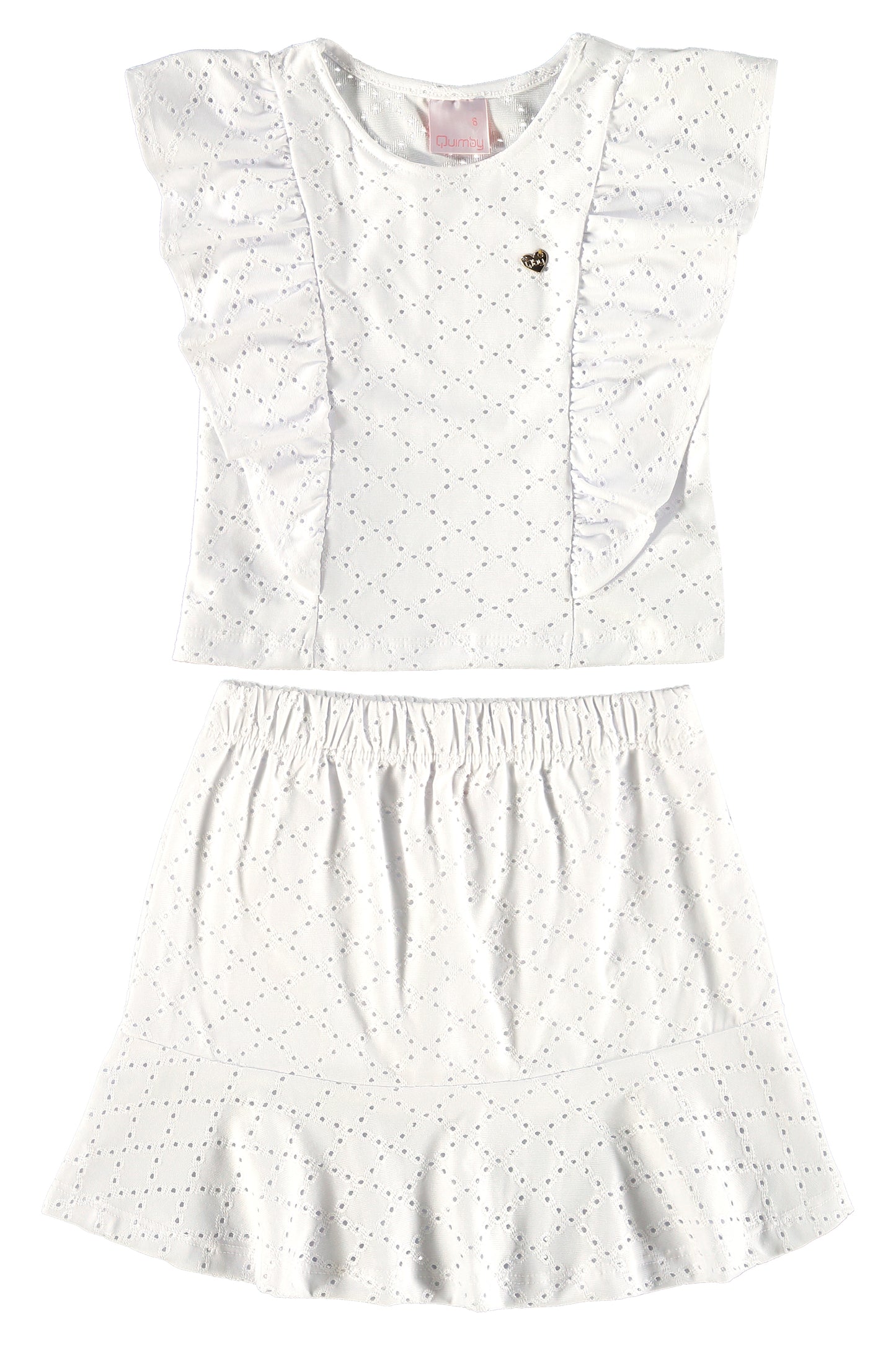 Laise Blouse & Skirt with Internal Short