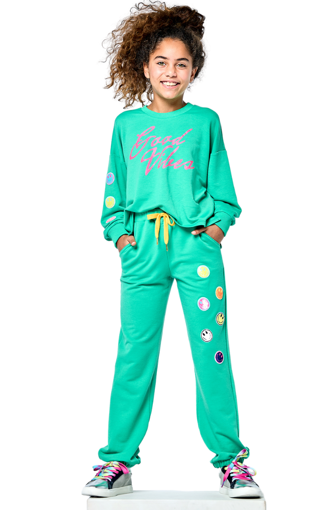 Good Vibes Sweatshirt & Matching Joggers