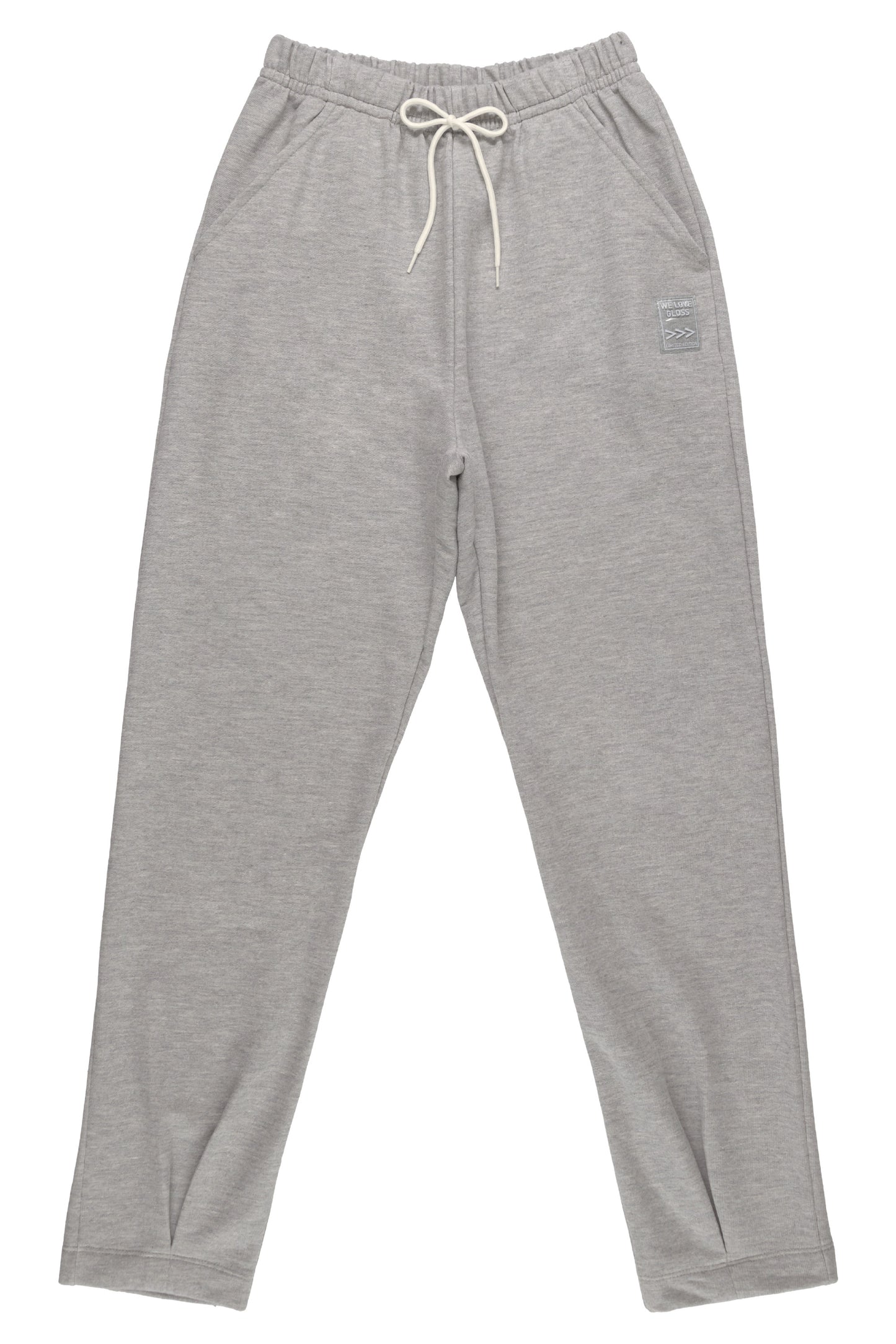 Grey Off-Shoulder Crop Top & Sweatpants