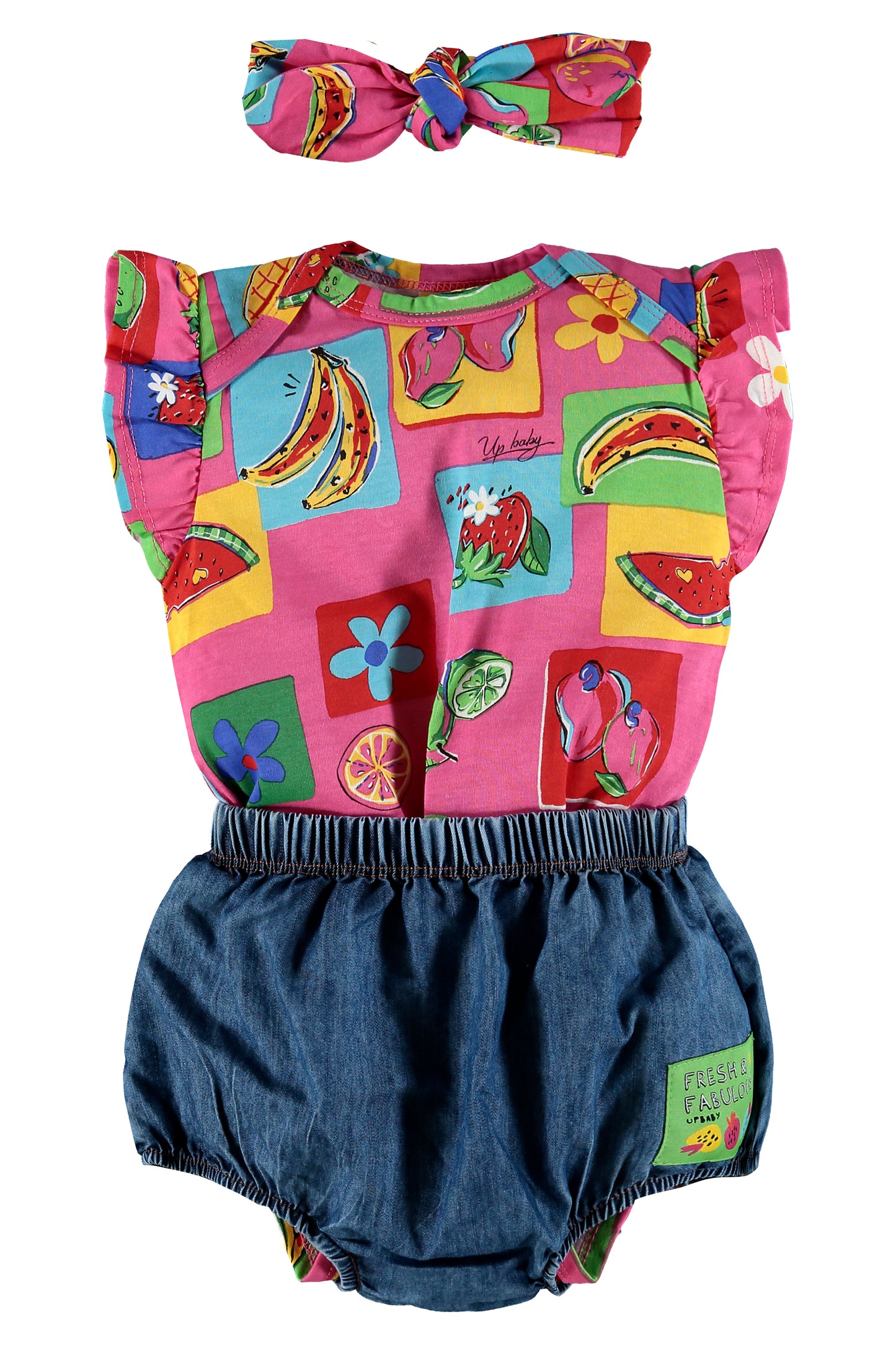 Fruity Bodysuit, Headband, & Shorts
