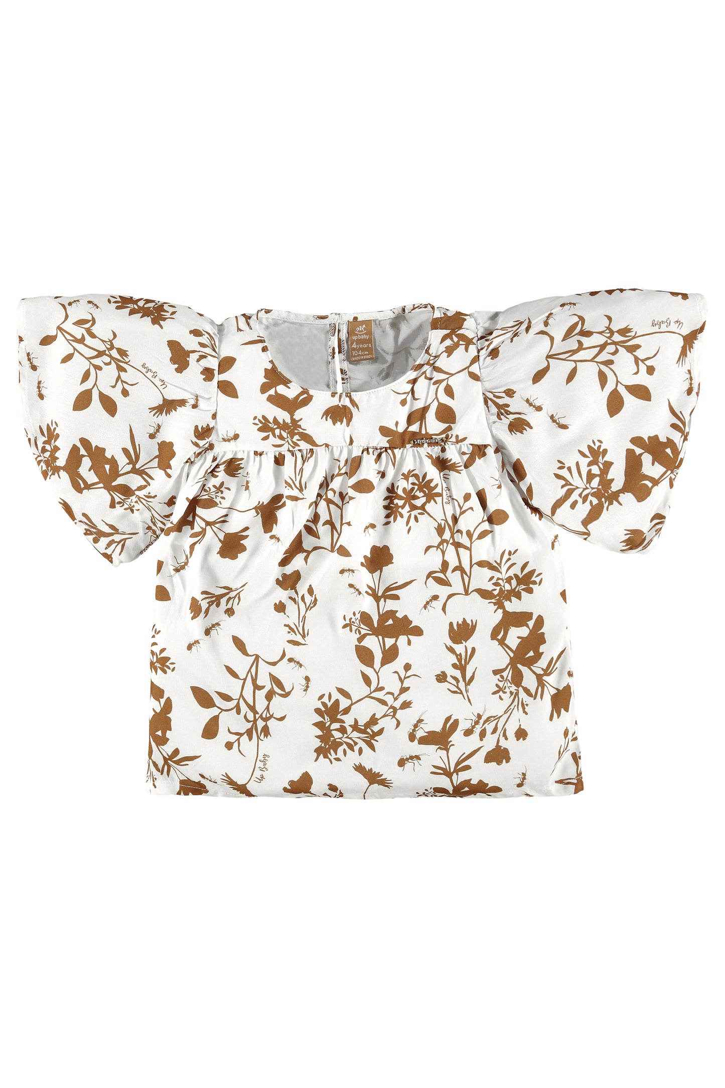 Amber Floral Blouse & Denim Pants
