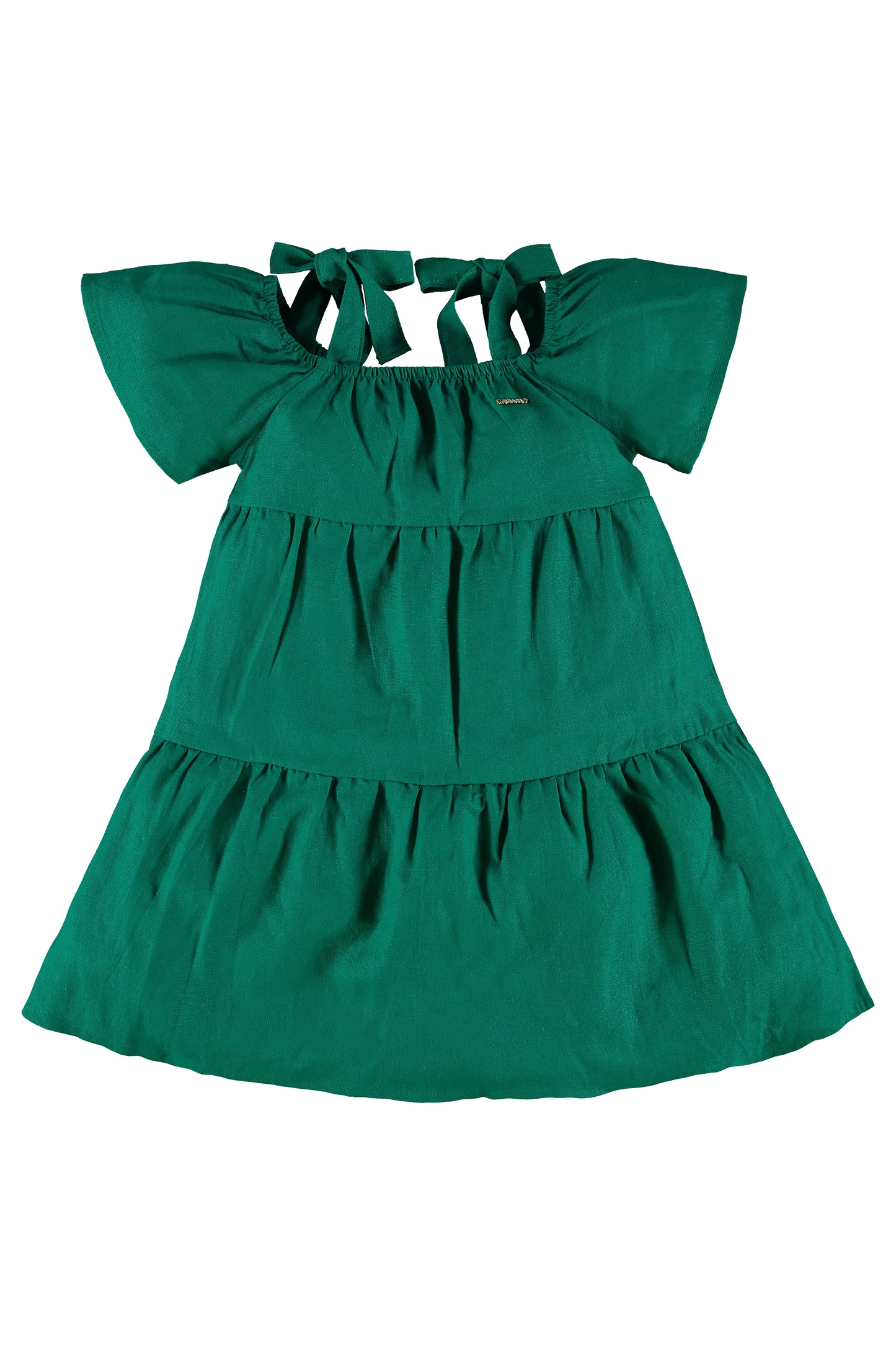Off Shoulder Linen Dress