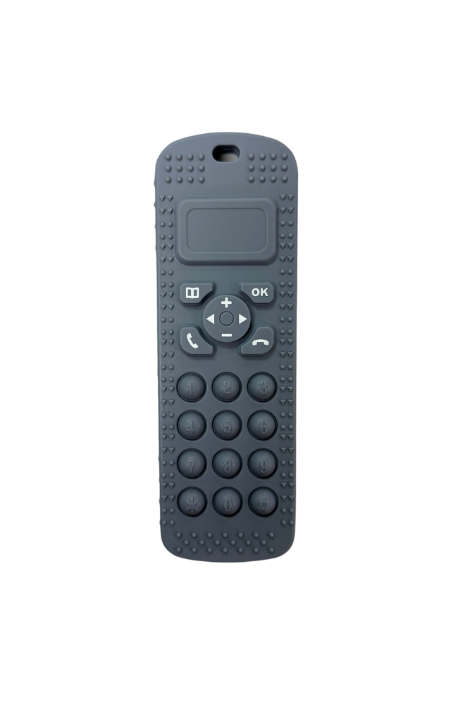 Telephone Teether in Storm Clouds