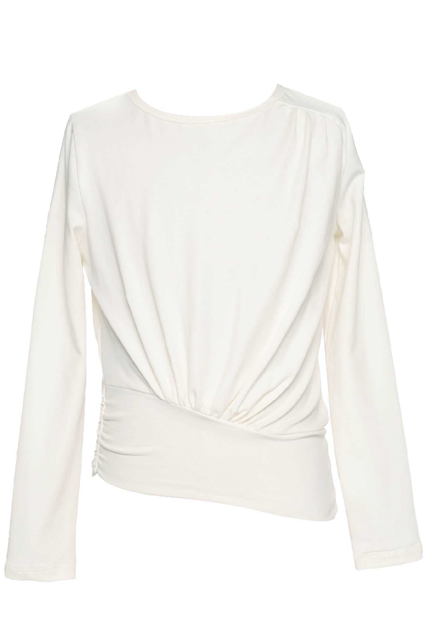Asymmetrical Top & Pleather Pleated Skort