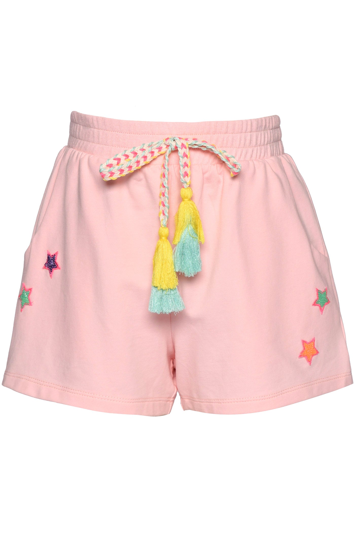 Star Patch Top & Tassel Shorts