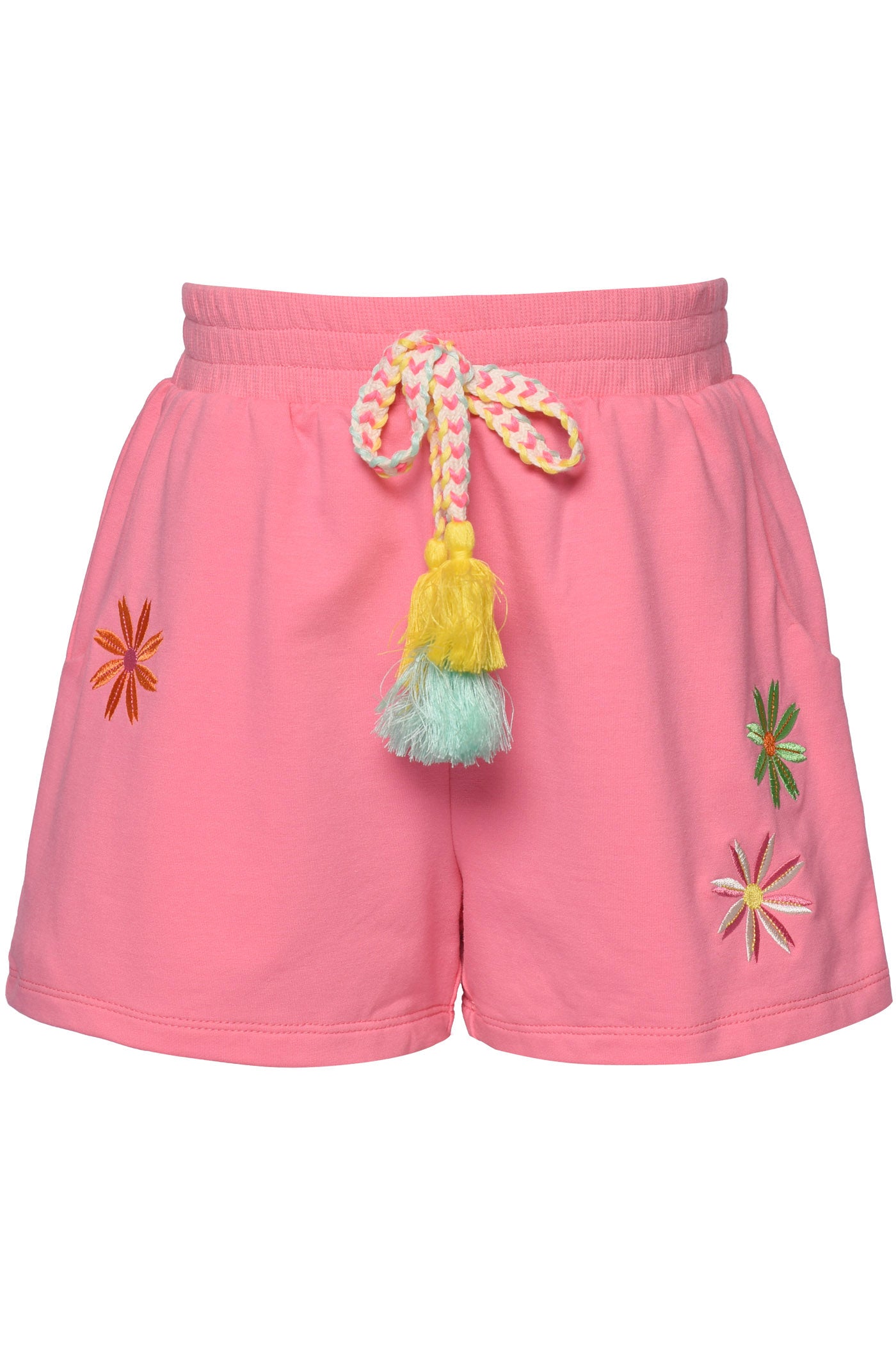 Peace Sign Top & Tassel Shorts