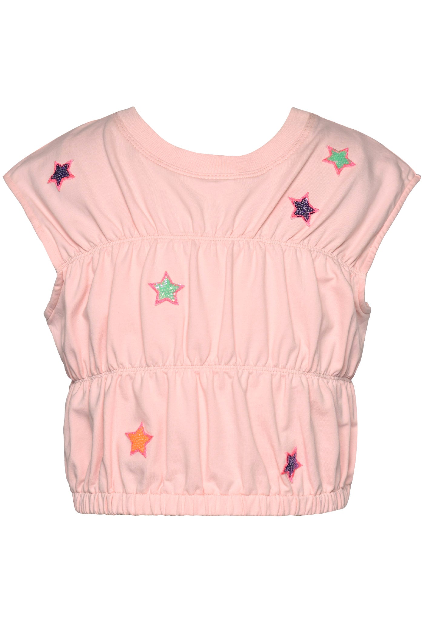 Star Patch Top & Tassel Shorts