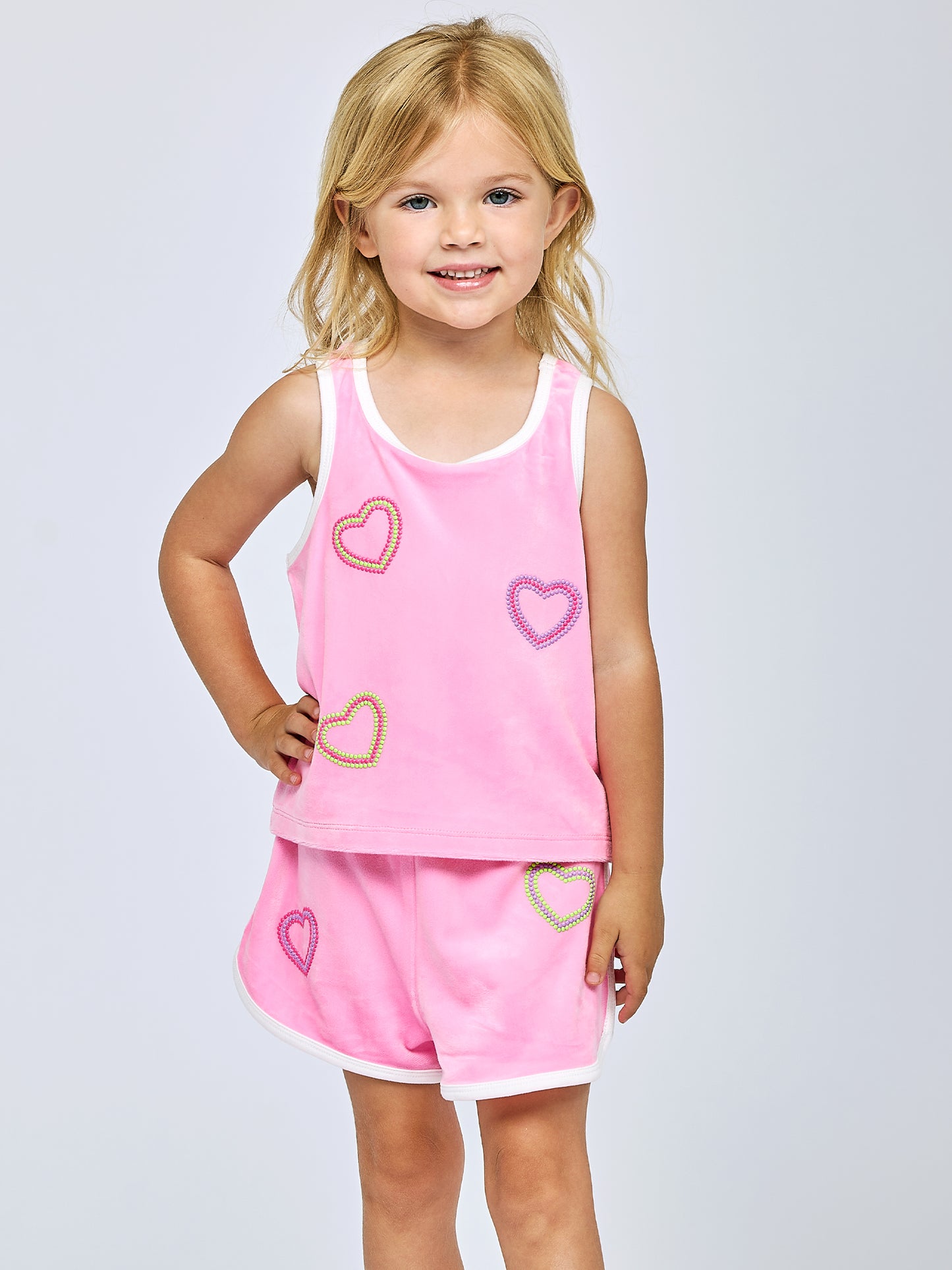 Velour Heart Set