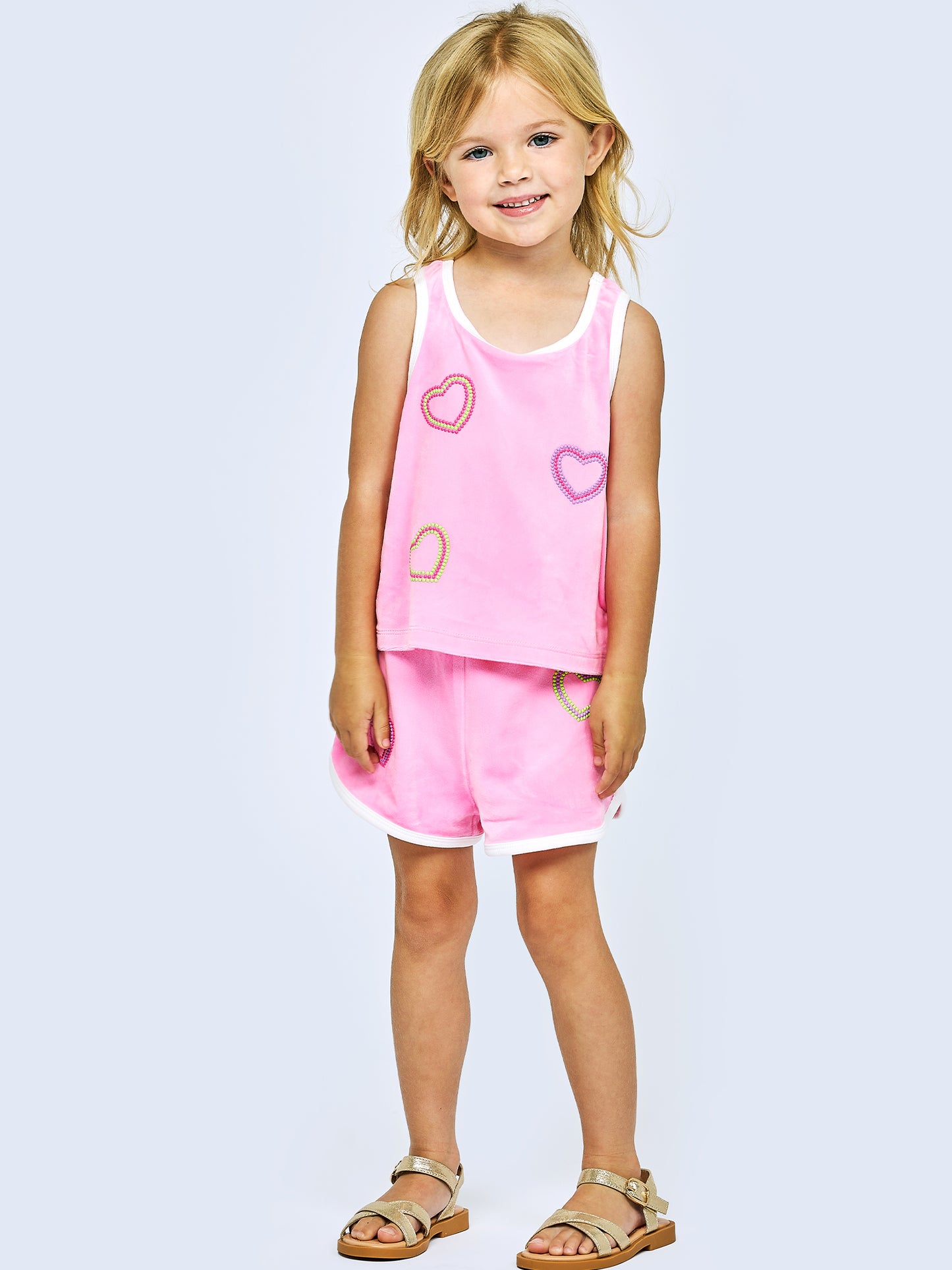 Velour Heart Set
