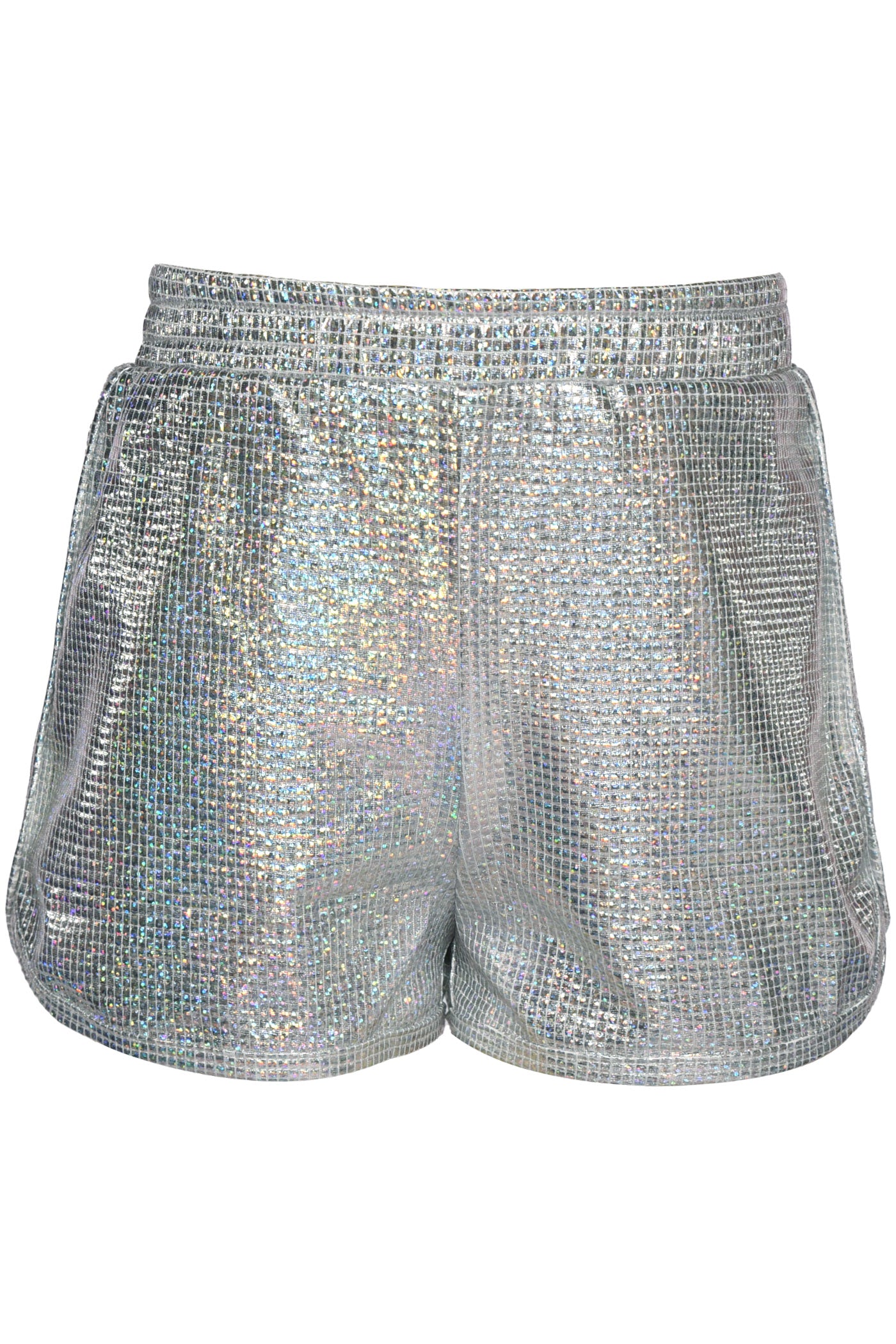 Star Trim Top & Silver Shorts