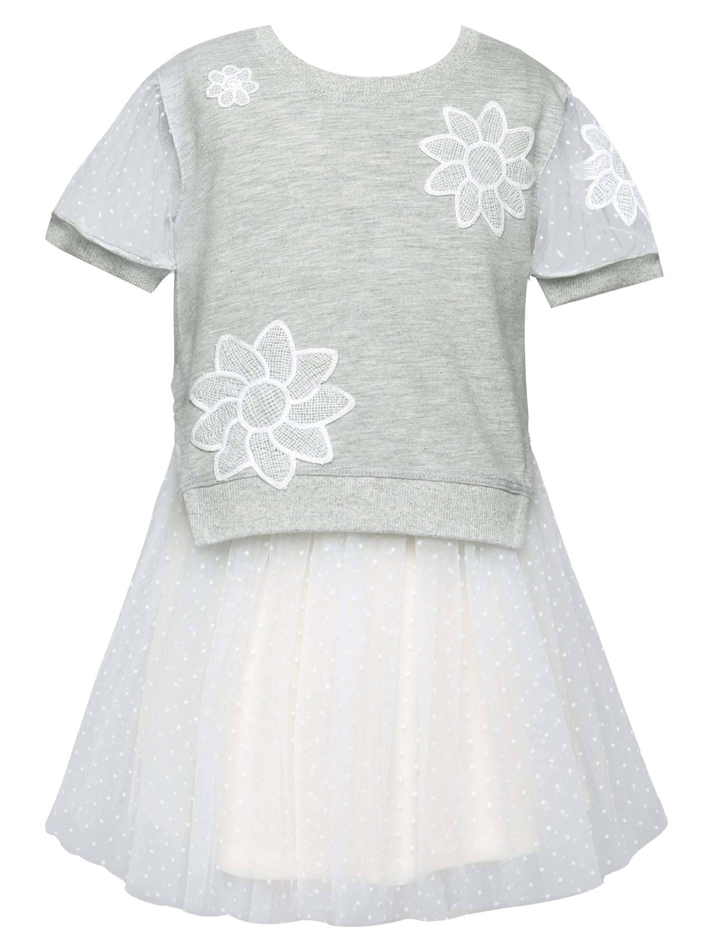 Flower Two-in-One Dress