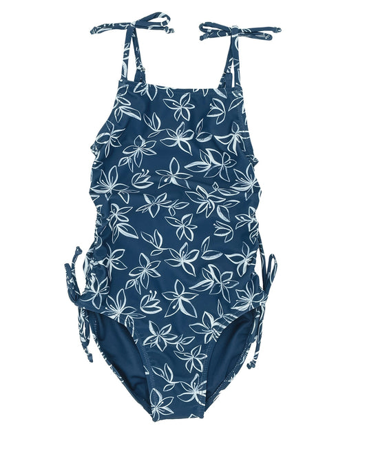 Plumeria Swimsuit & In Bloom Swim Shorts