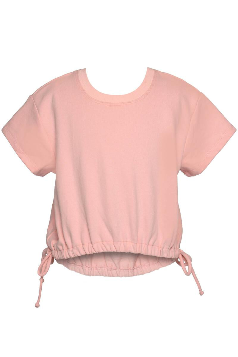 High Low Hem Sweatshirt & Sweatshorts