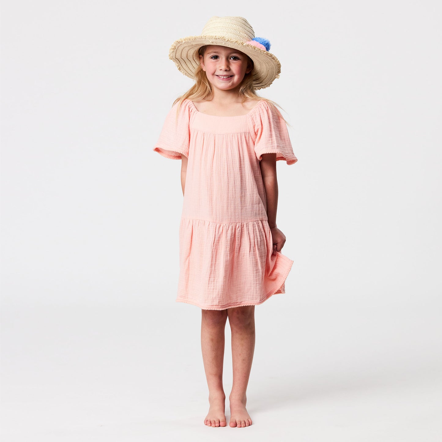 Good Vibes Swimsuit & Flutter Beach Dress