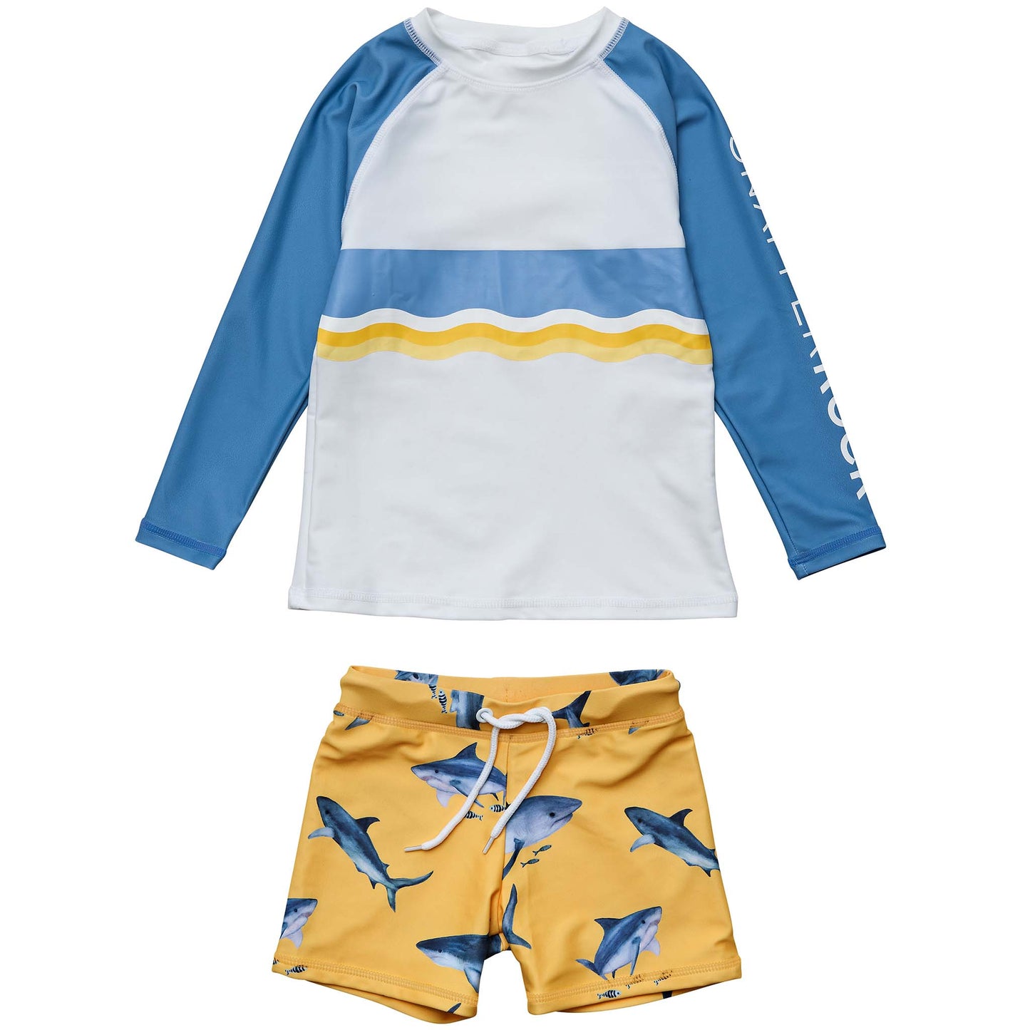 Sunrise Shark Sustainable Baby Set