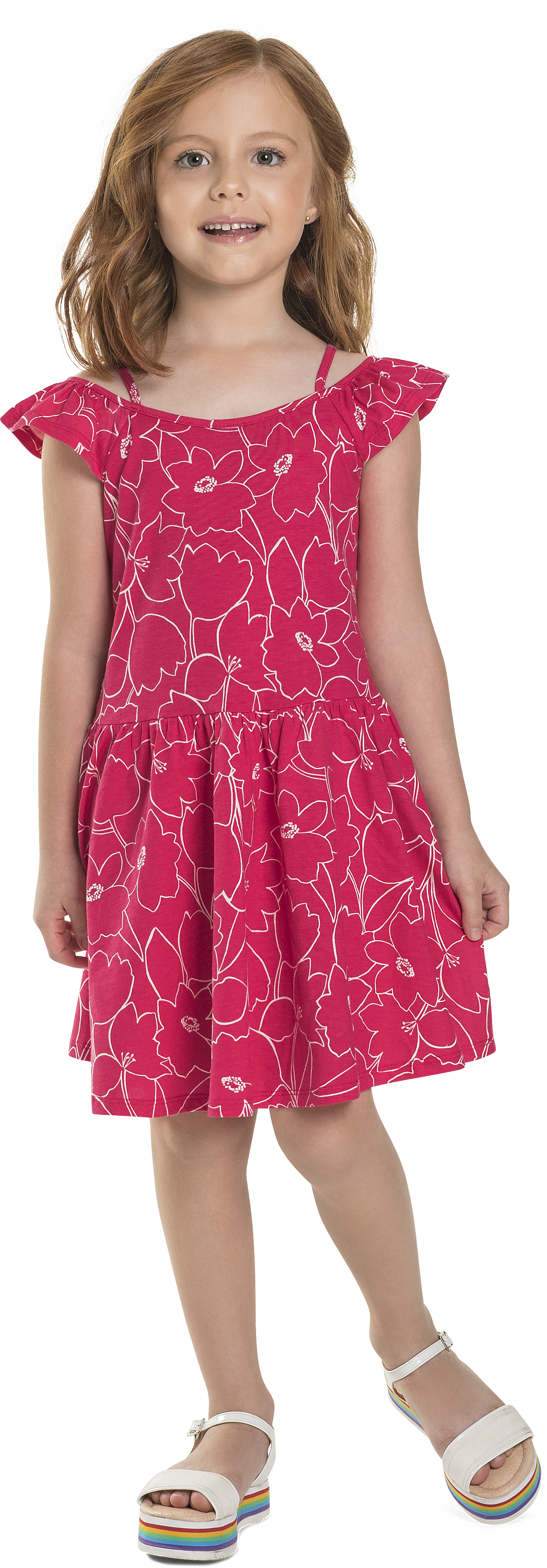 Floral Flutter Dress