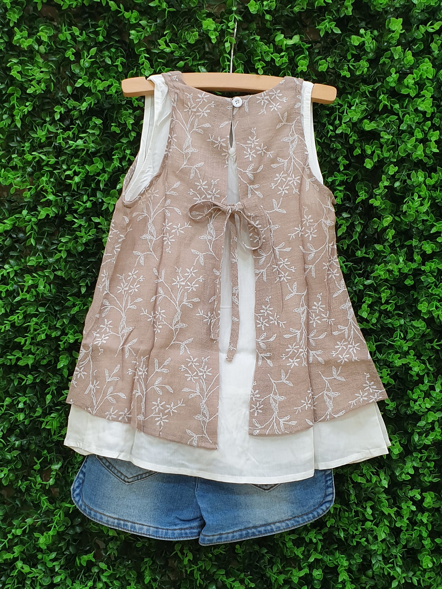 Tie Back Tank & Shorts