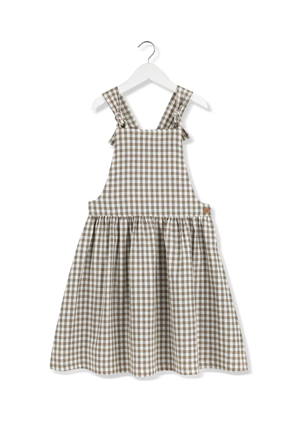 Golden Haze Ruffle Top & Moon Dance Dungaree Dress