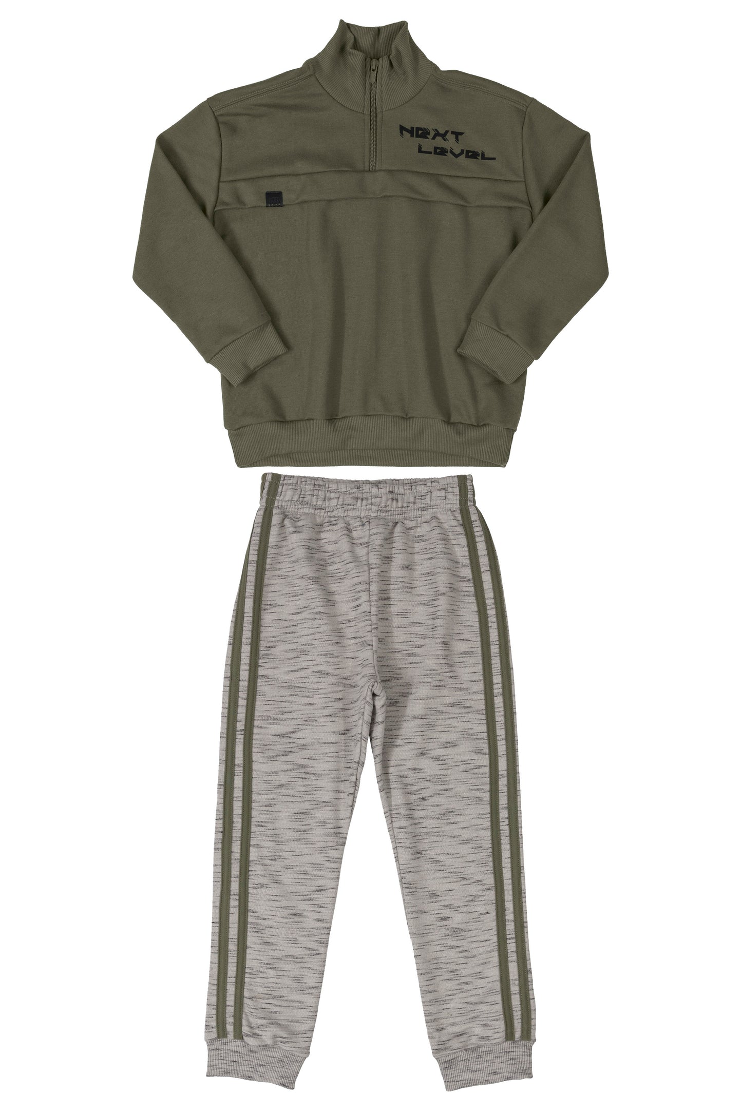 3D Stamp Sweatshirt & Joggers