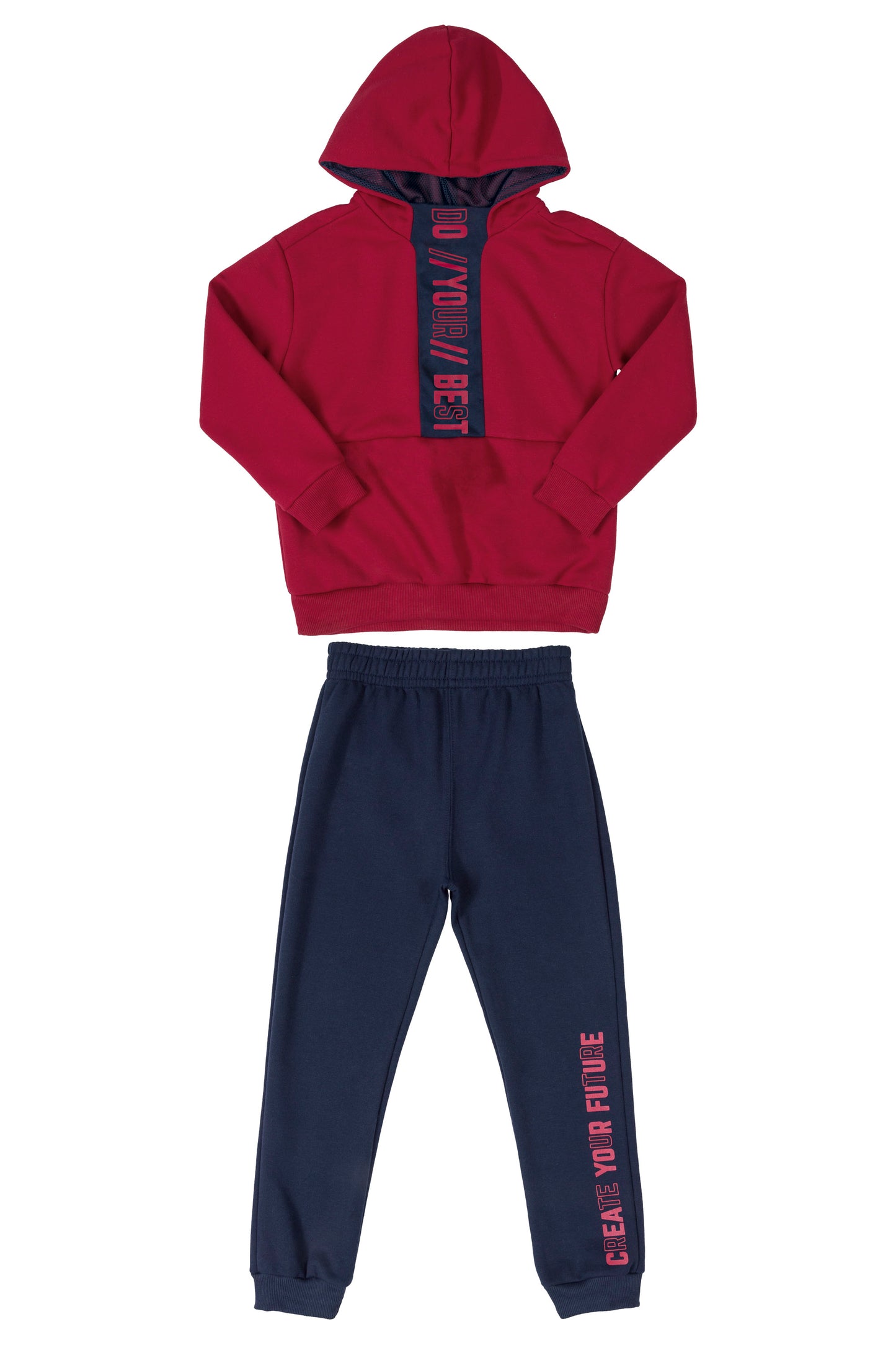 Pocket Hooded Sweatshirt & Joggers