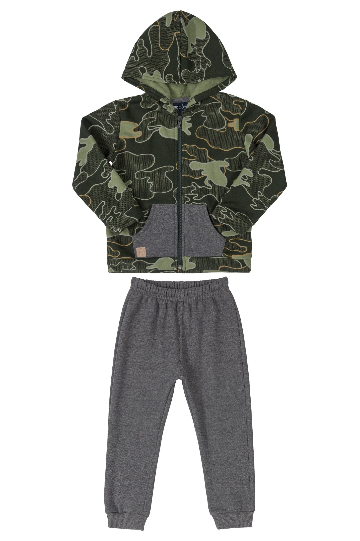 Olive Camo Jogger Set