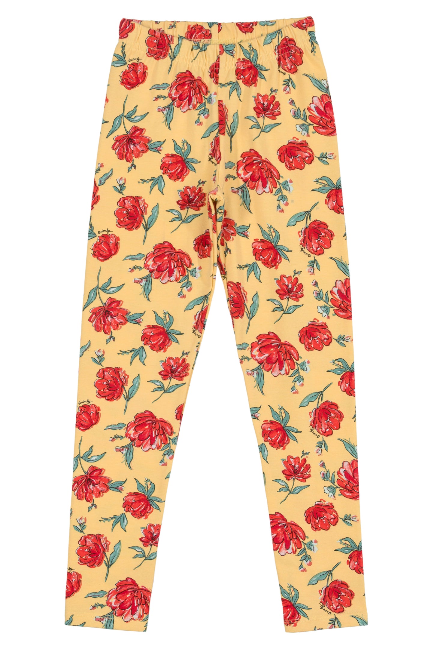 Petal Top & Floral Leggings