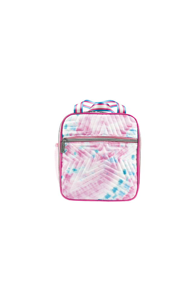 Silver Star Tie Dye Lunch Tote