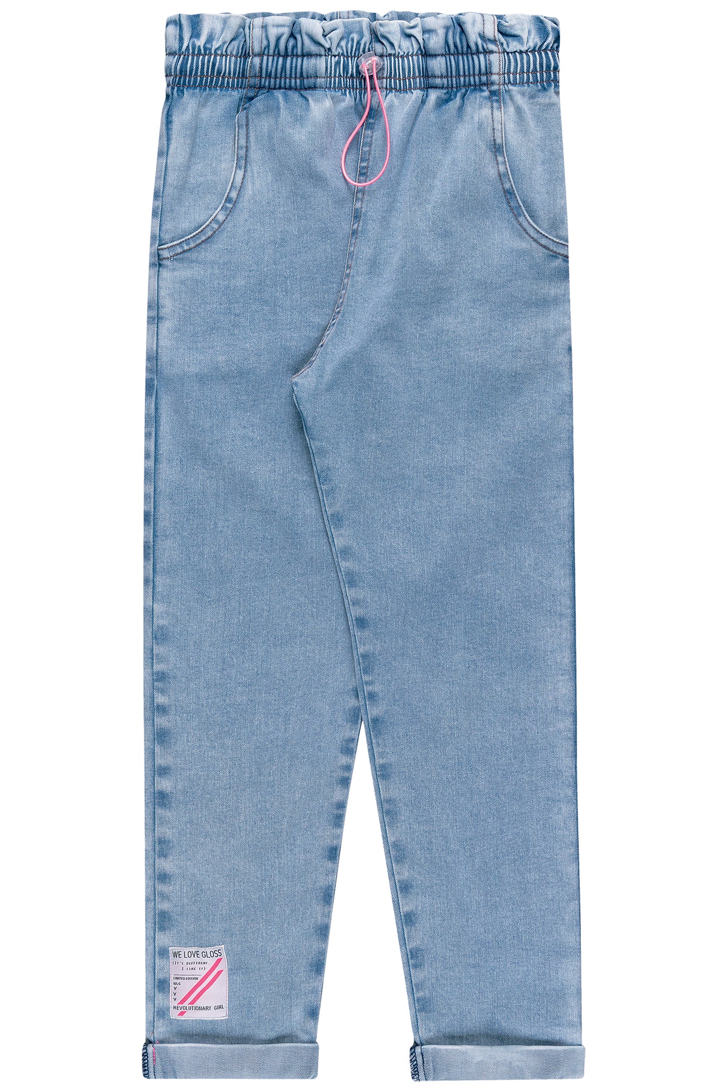 Faux Fur Jacket & Denim Pants