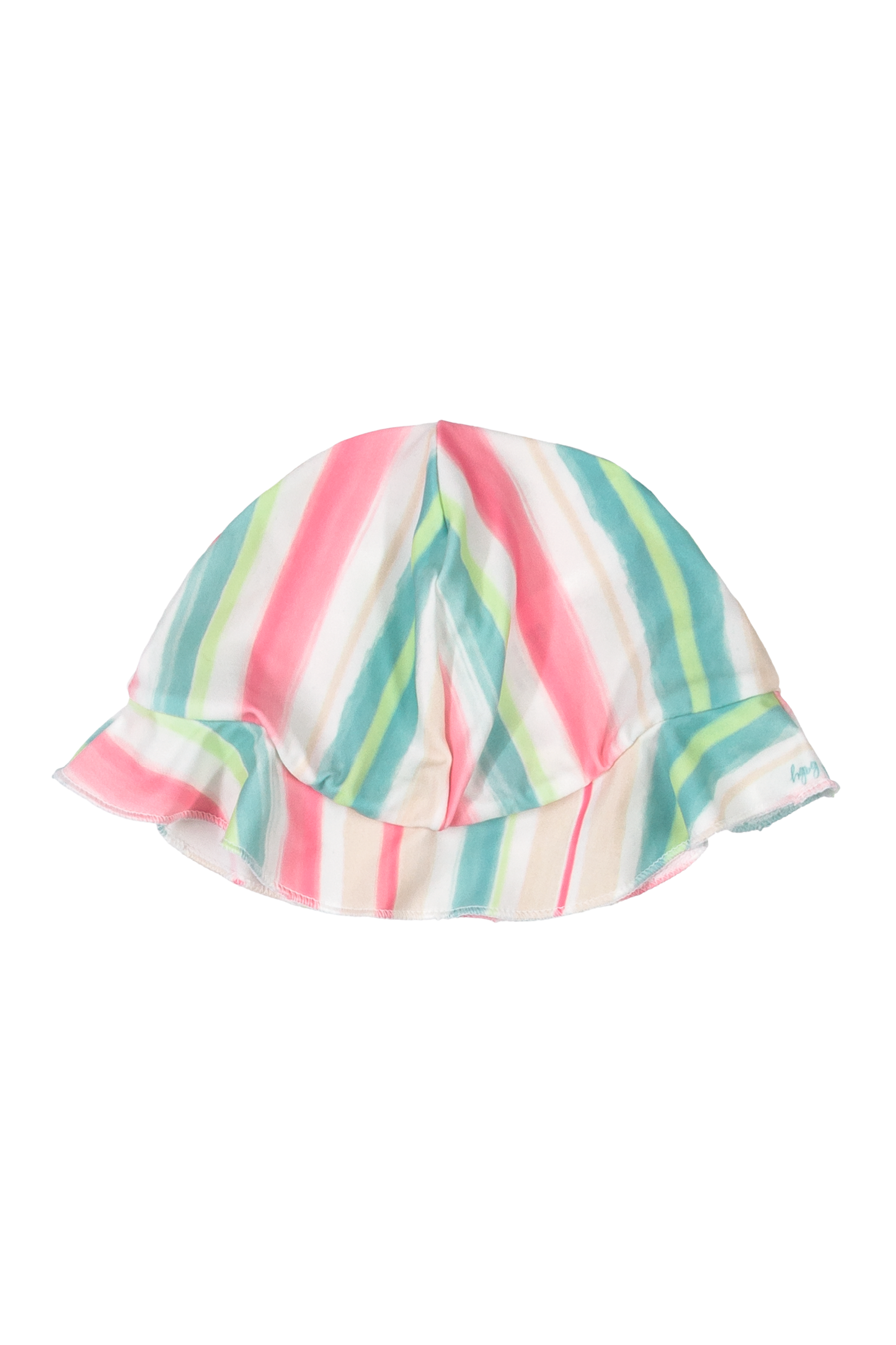 Pastel Stripe Beach Hat