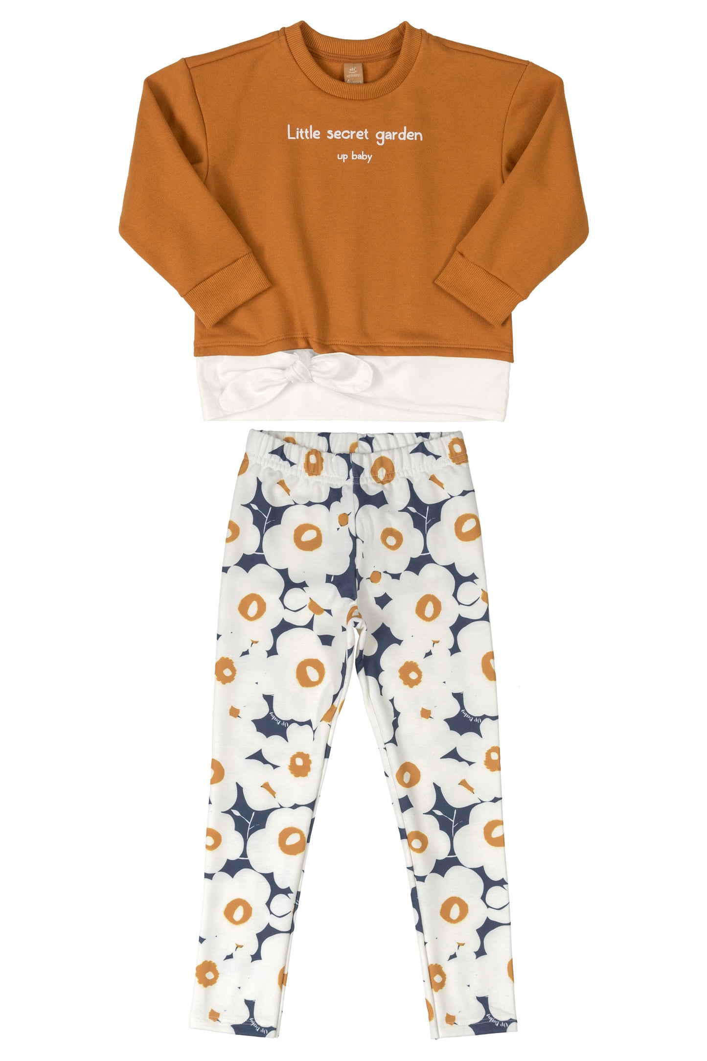 Secret Garden Top & Leggings in Rust