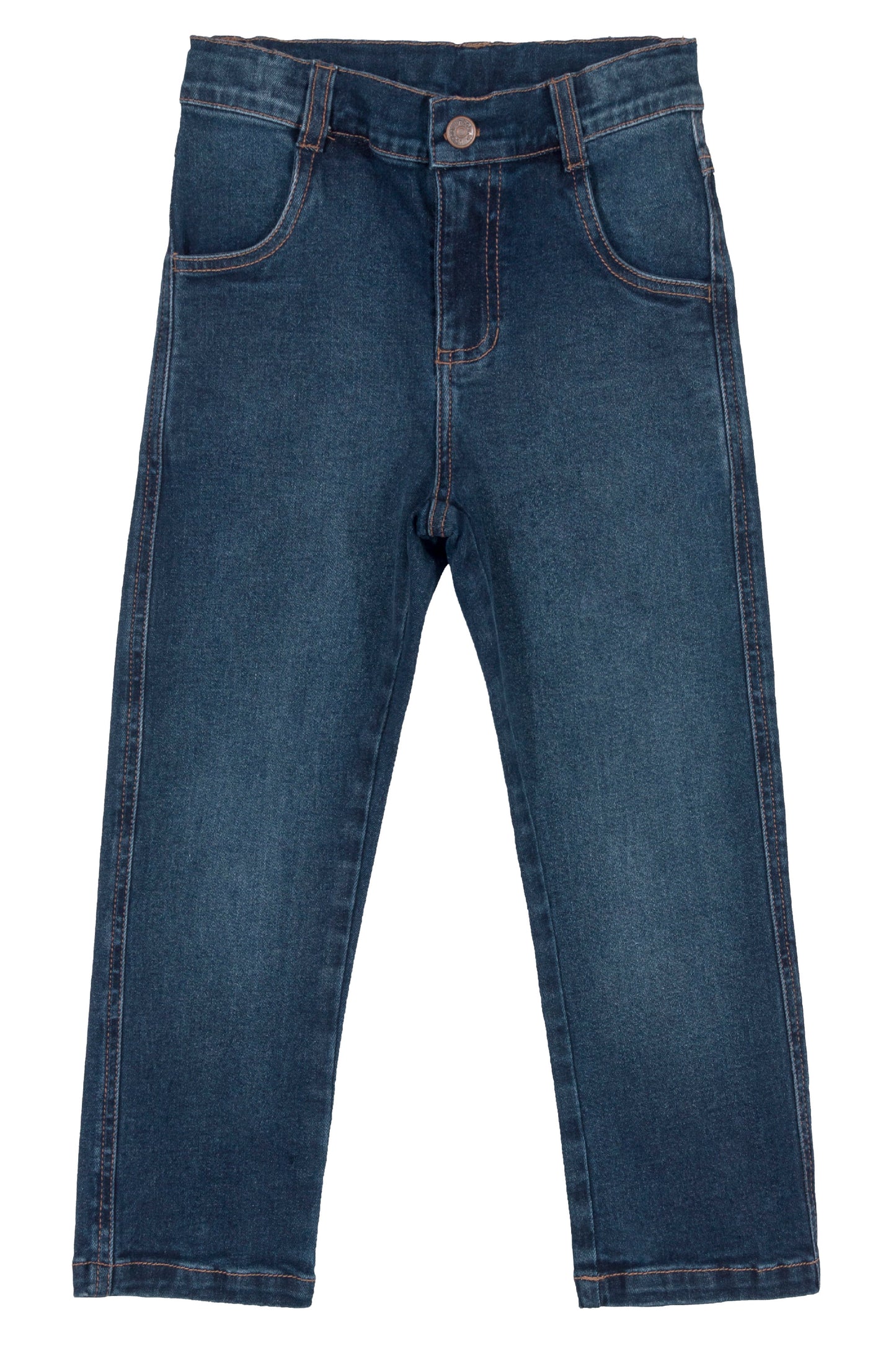 Dark Denim Shirt & Denim Trousers