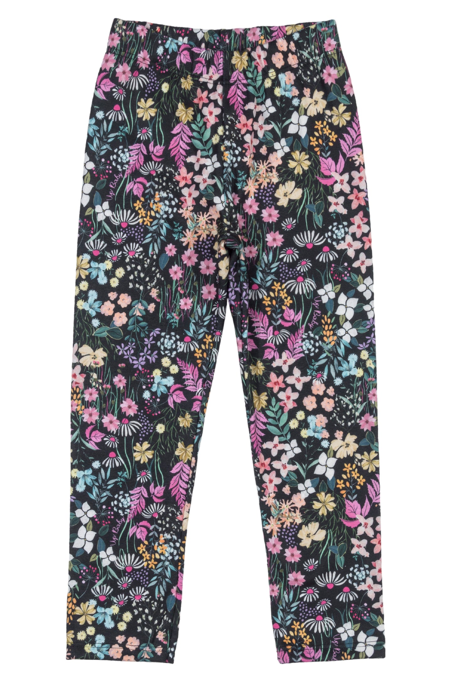 Embroidered Sweatshirt & Floral Leggings