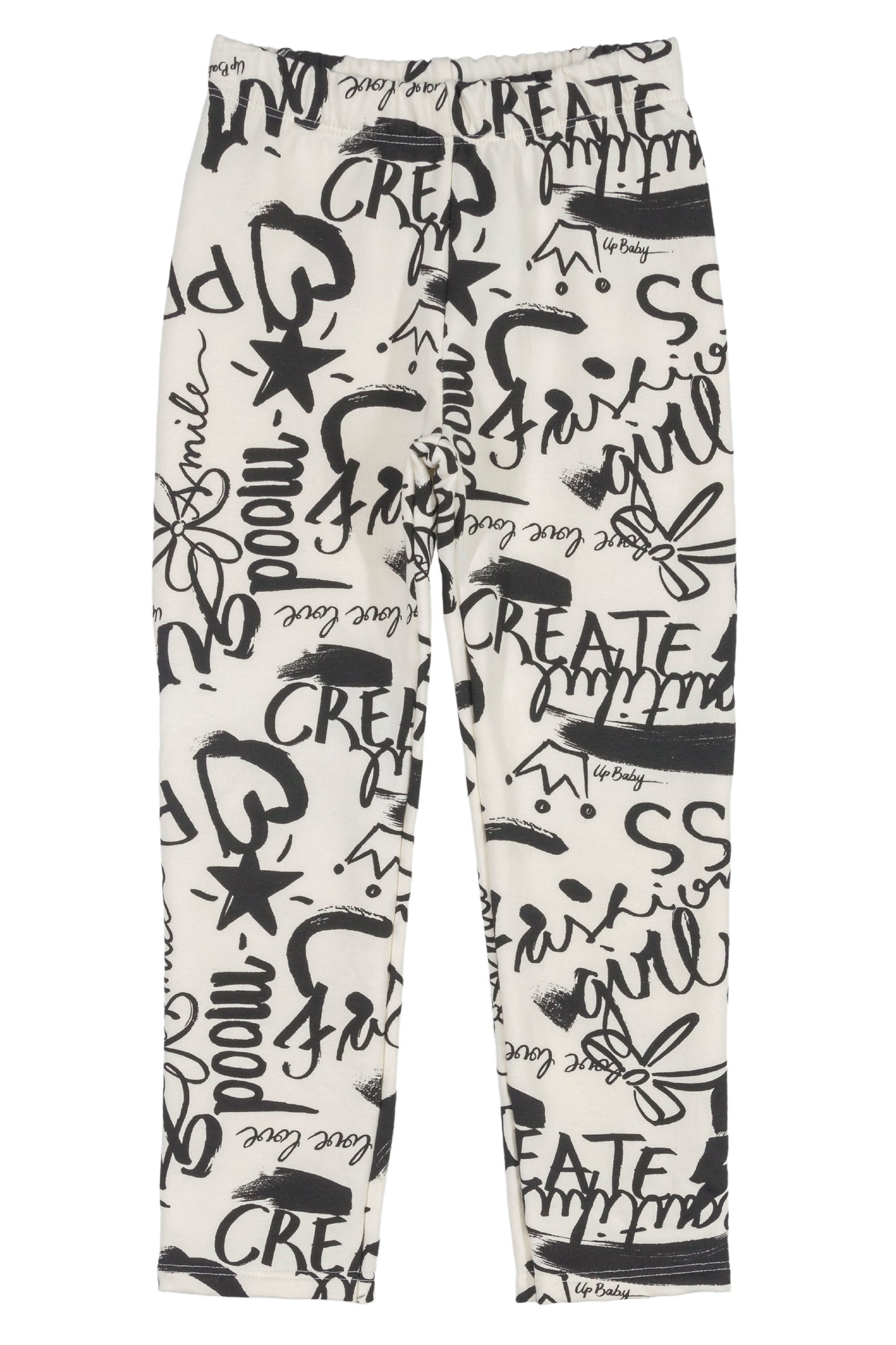 Letter Print Sweatshirt & Sweatpants