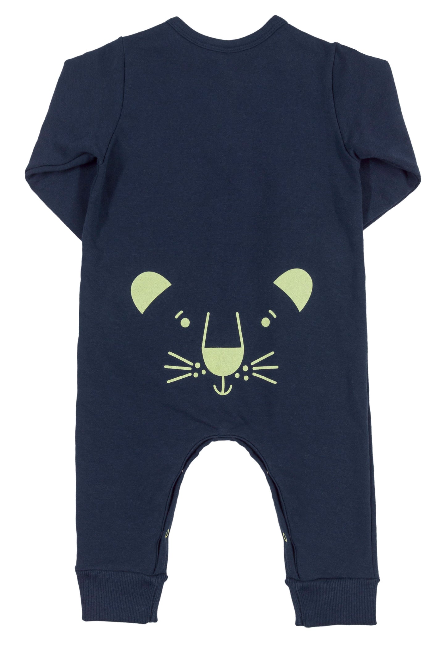 Little King of the Family Jumpsuit in Navy
