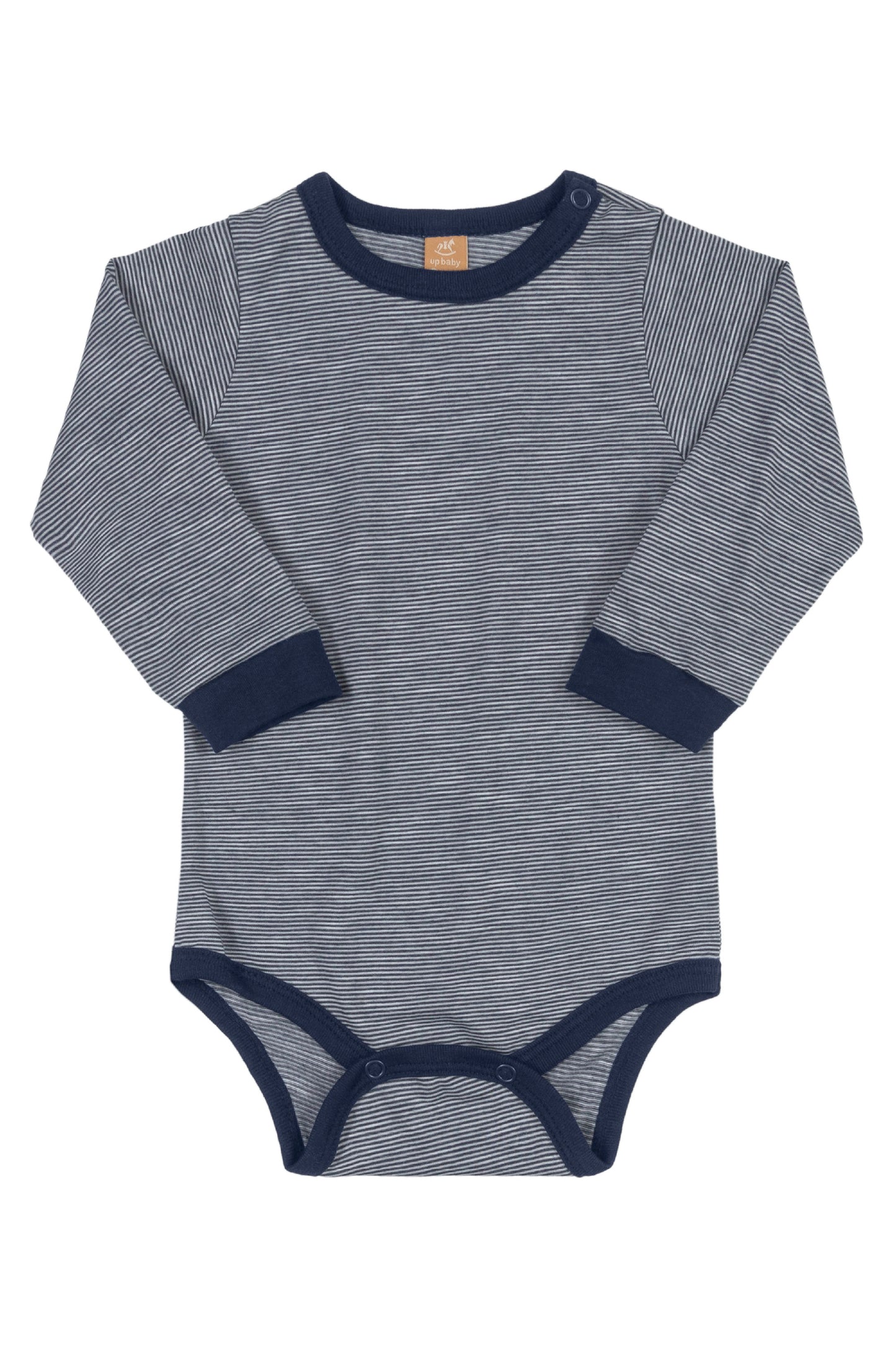 Stripe Bodysuit & Hooded Jumpsuit in Grey