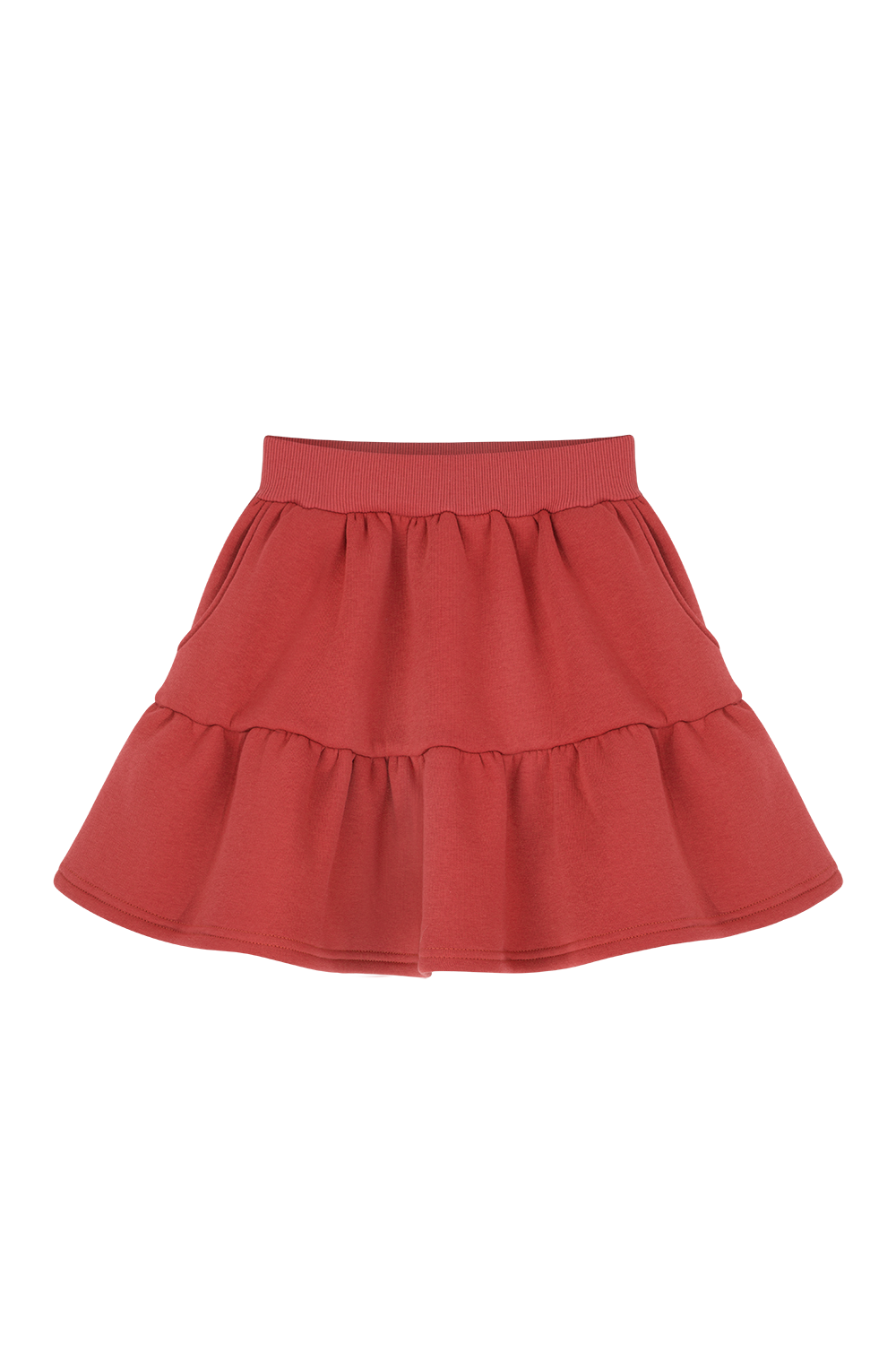 Heart Top & Coral Skirt