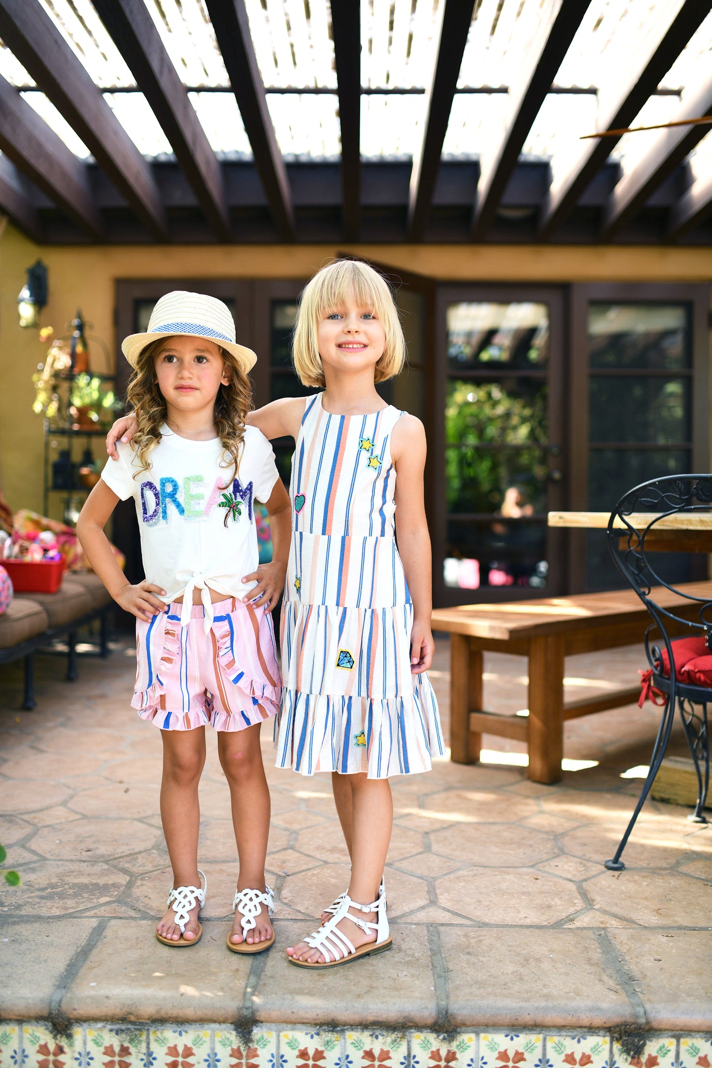 Fit & Flare Tiered Dress