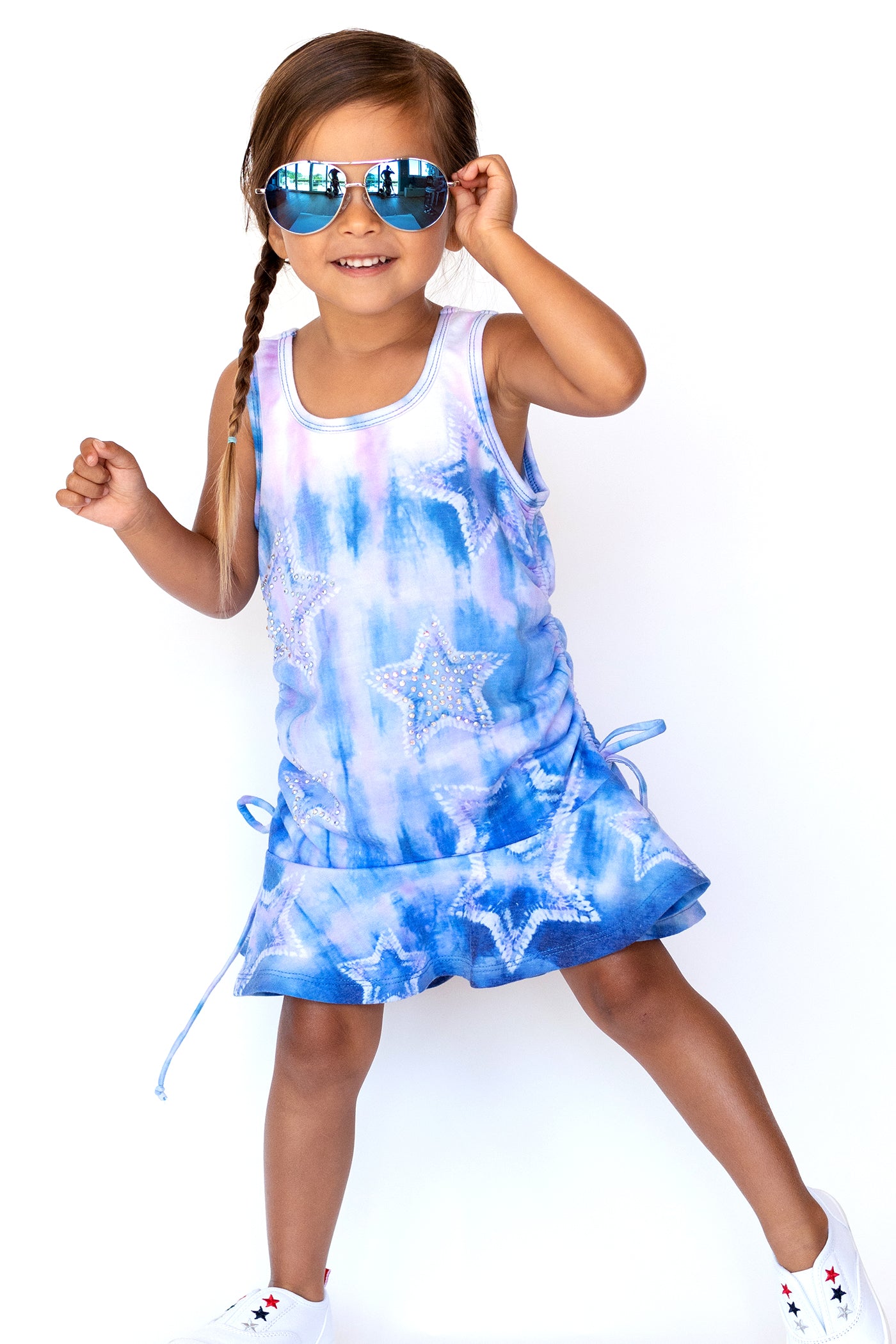 Star Tie Dye Dress