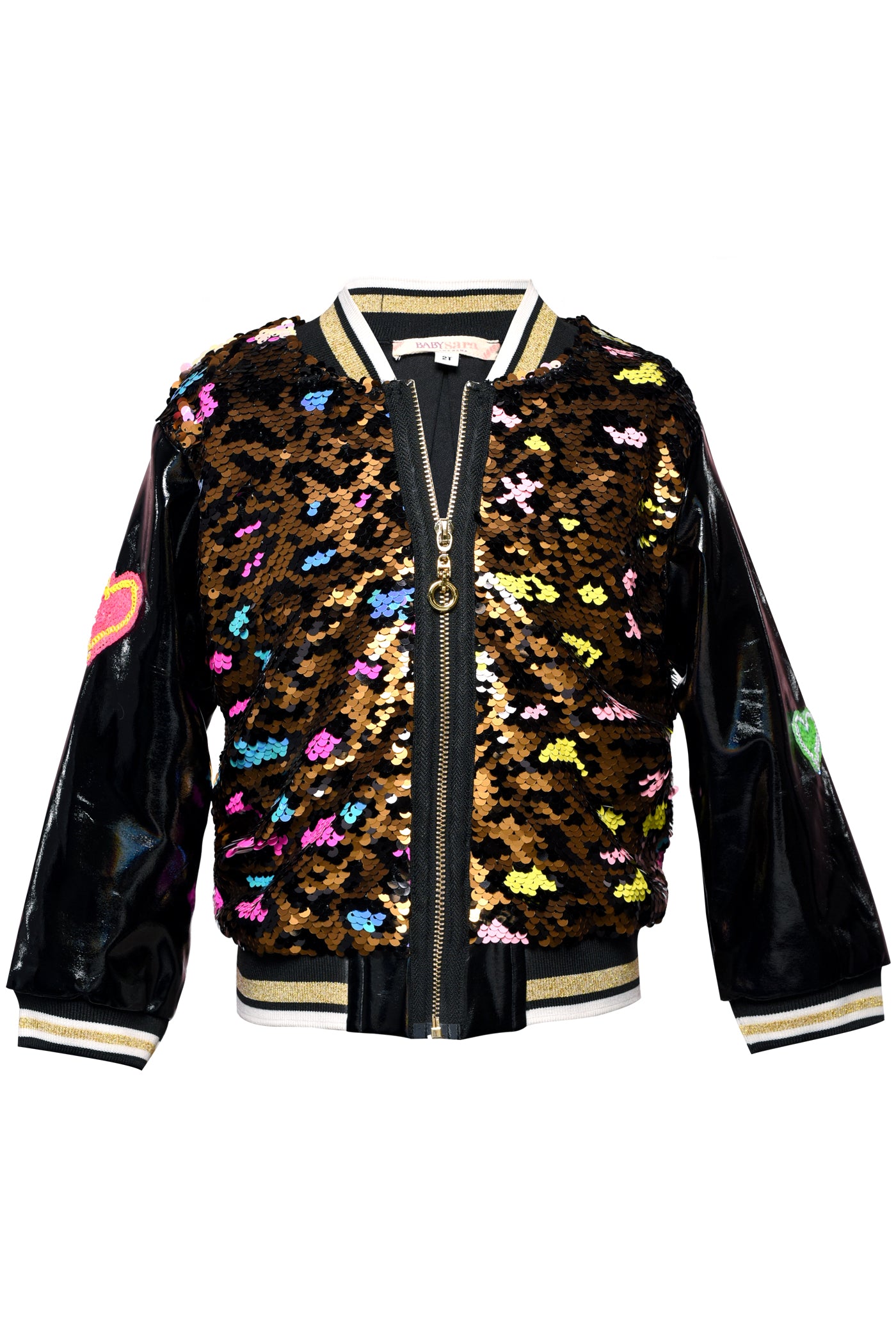 Sequin Bomber Jacket