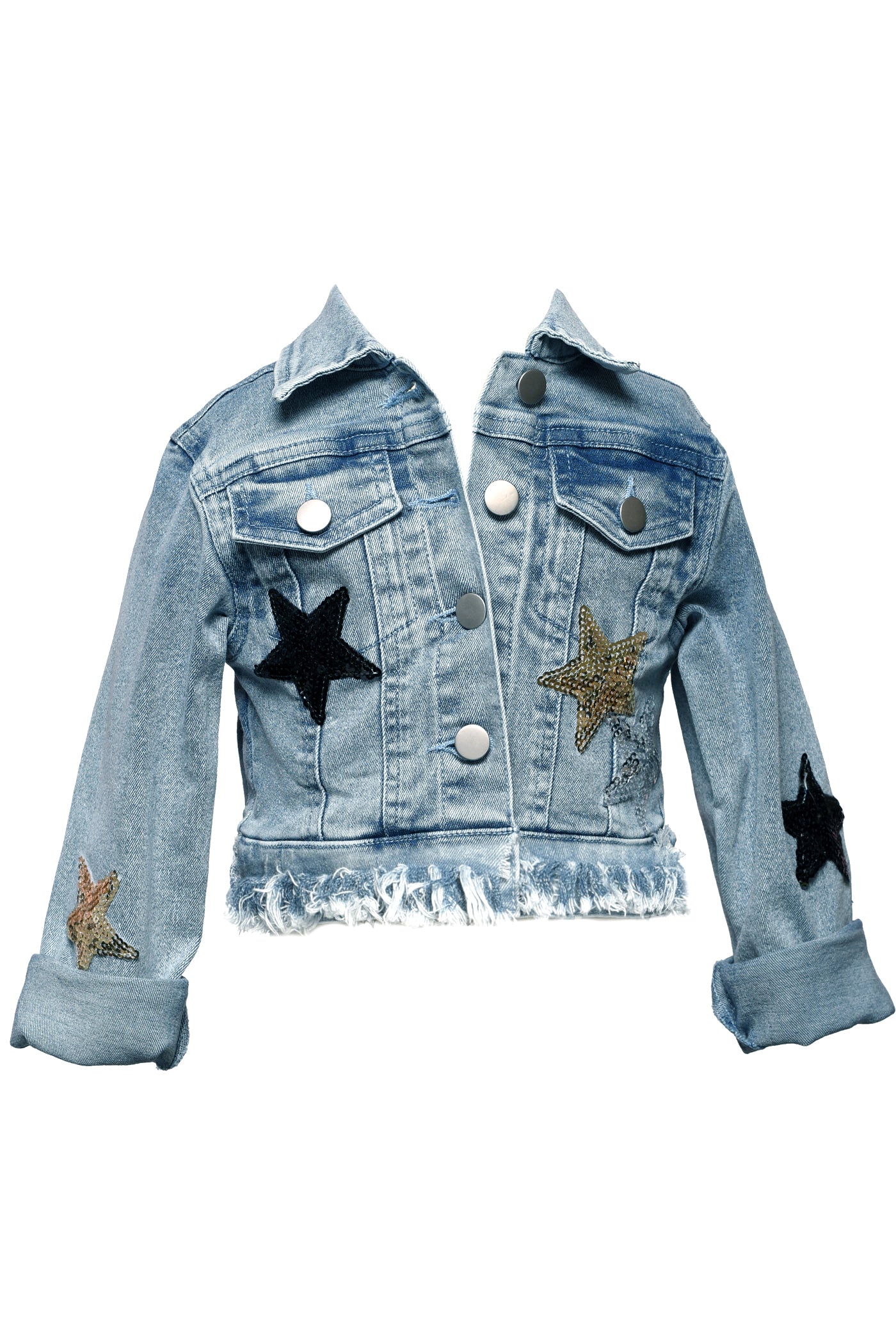 Star Patch Denim Jacket & Pants