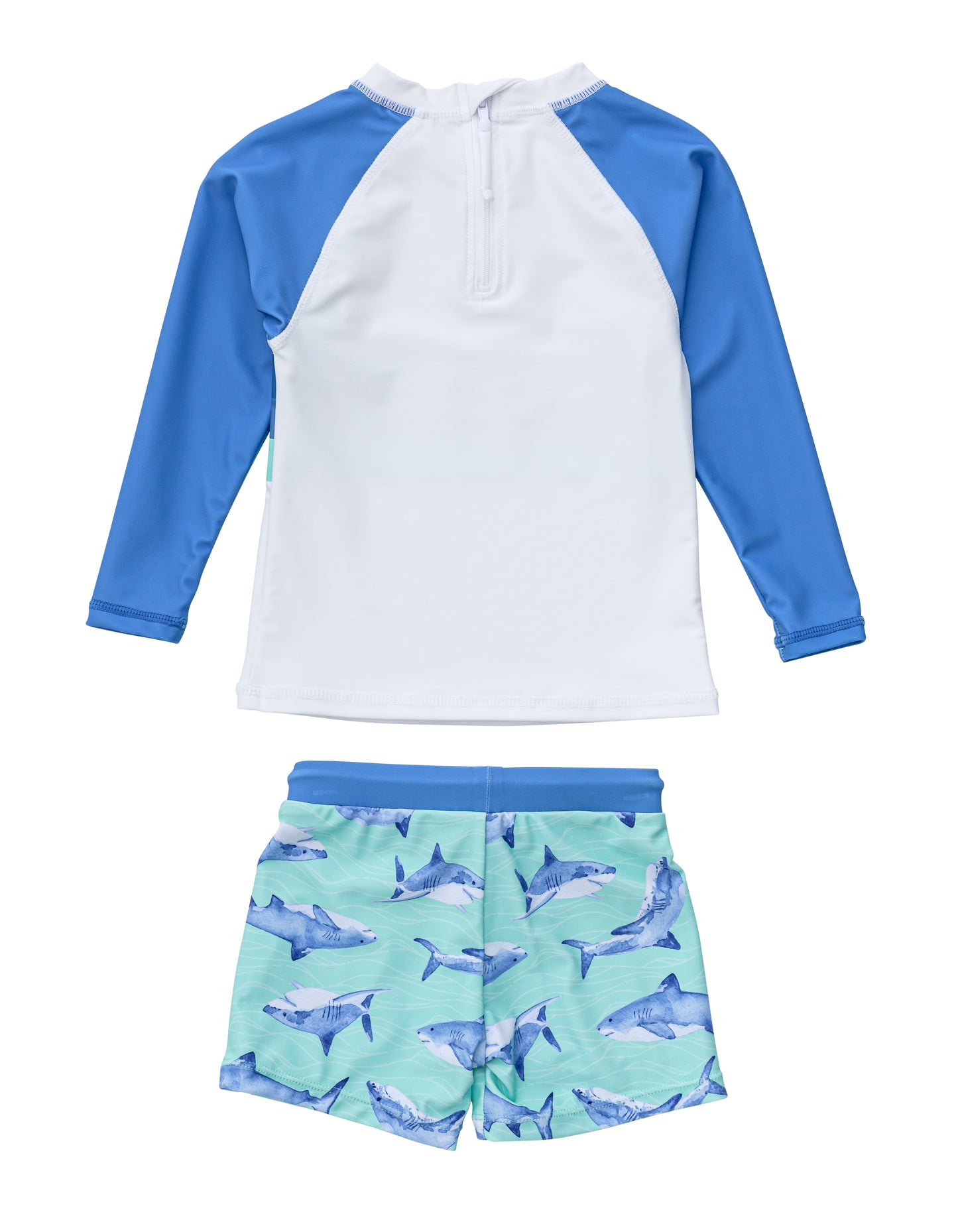Minty Shark Baby Set