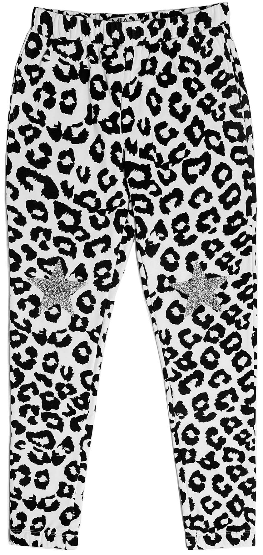 Studded Sweater & Leopard Joggers