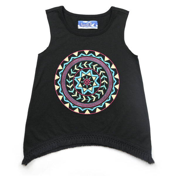 Embroidered Tank & Leopard Shorts