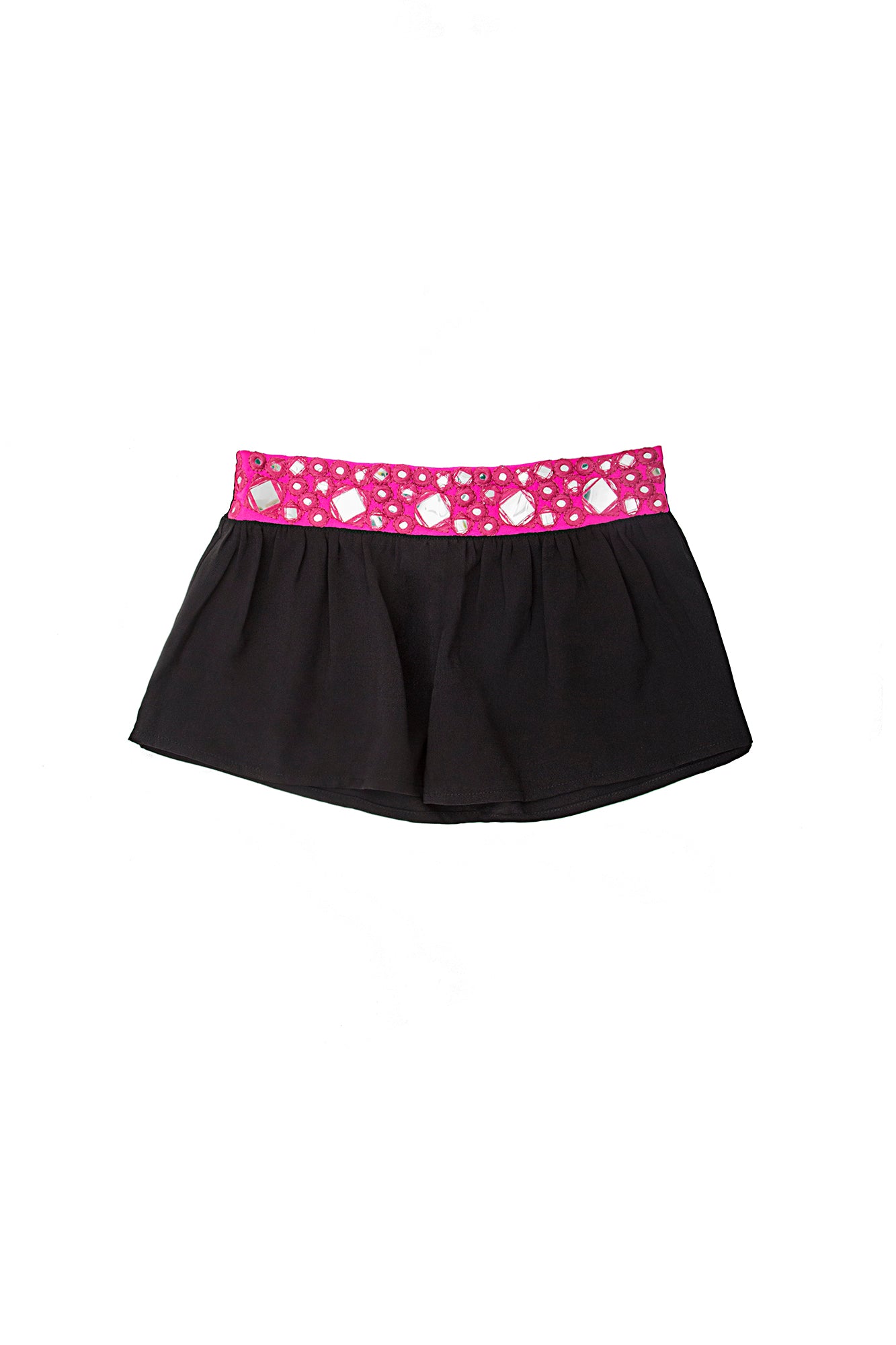 Metallic Tank & Mirror Shorts