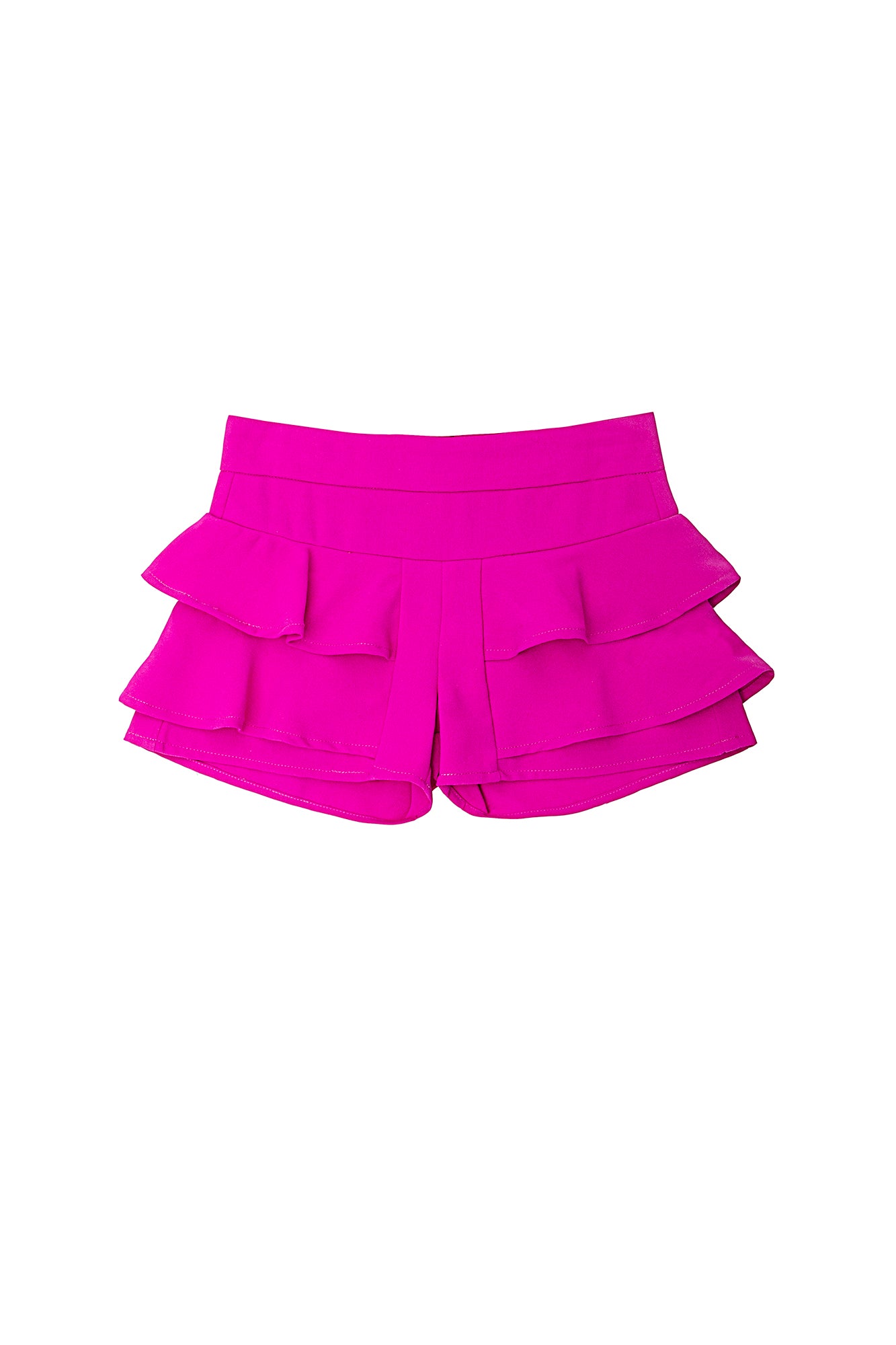 Cascade Top & Double Ruffle Short